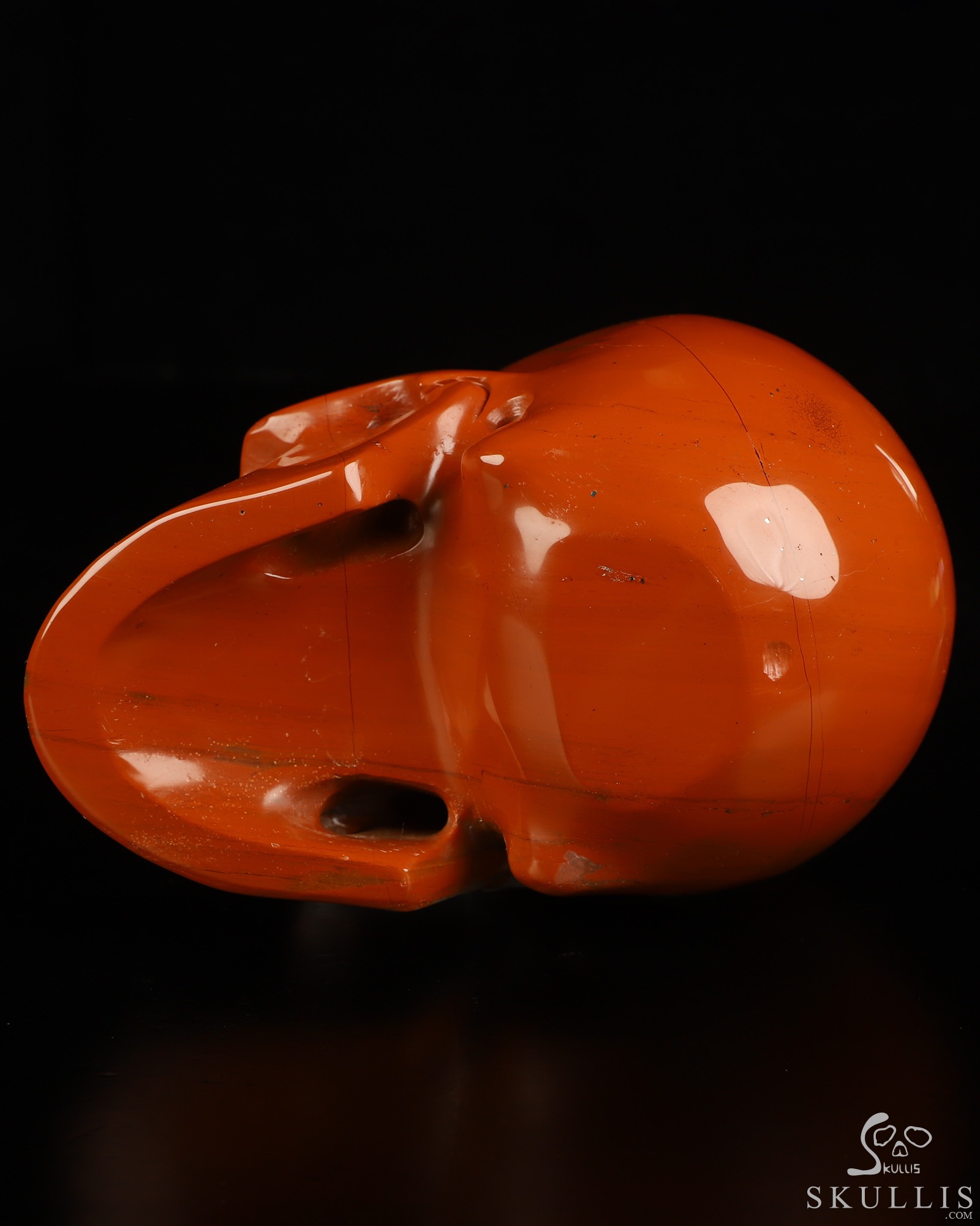 5.0" Red Jasper Hand Carved Crystal Skull, Realistic, Crystal Healing 5.0" Red Jasper Hand Carved Crystal Skull, Realistic, Crystal Healing