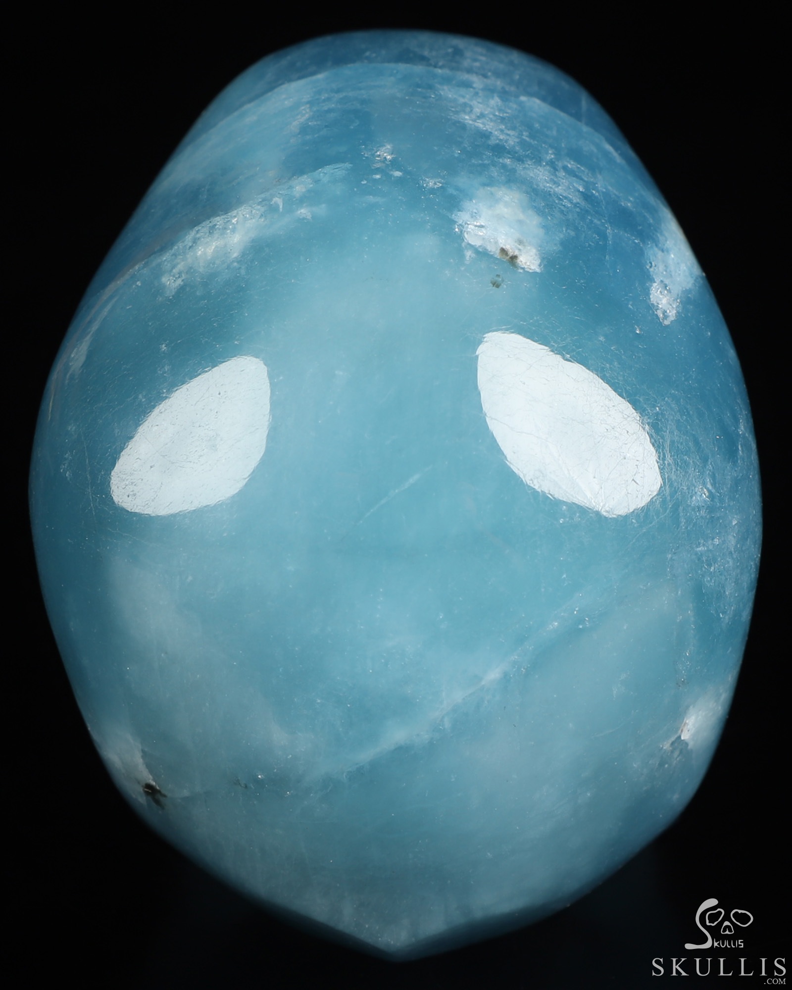 Oct 27, 2026 ACSAD (A Crystal Skull a Day) - The Shape of Silence - Gemstone 3.7" Aquamarine Hand Carved Crystal Skull, Super Realistic, Crystal Healing Oct 27, 2026 ACSAD (A Crystal Skull a Day) - The Shape of Silence - Gemstone 3.7" Aquamarine Hand Carved Crystal Skull, Super Realistic, Crystal Healing