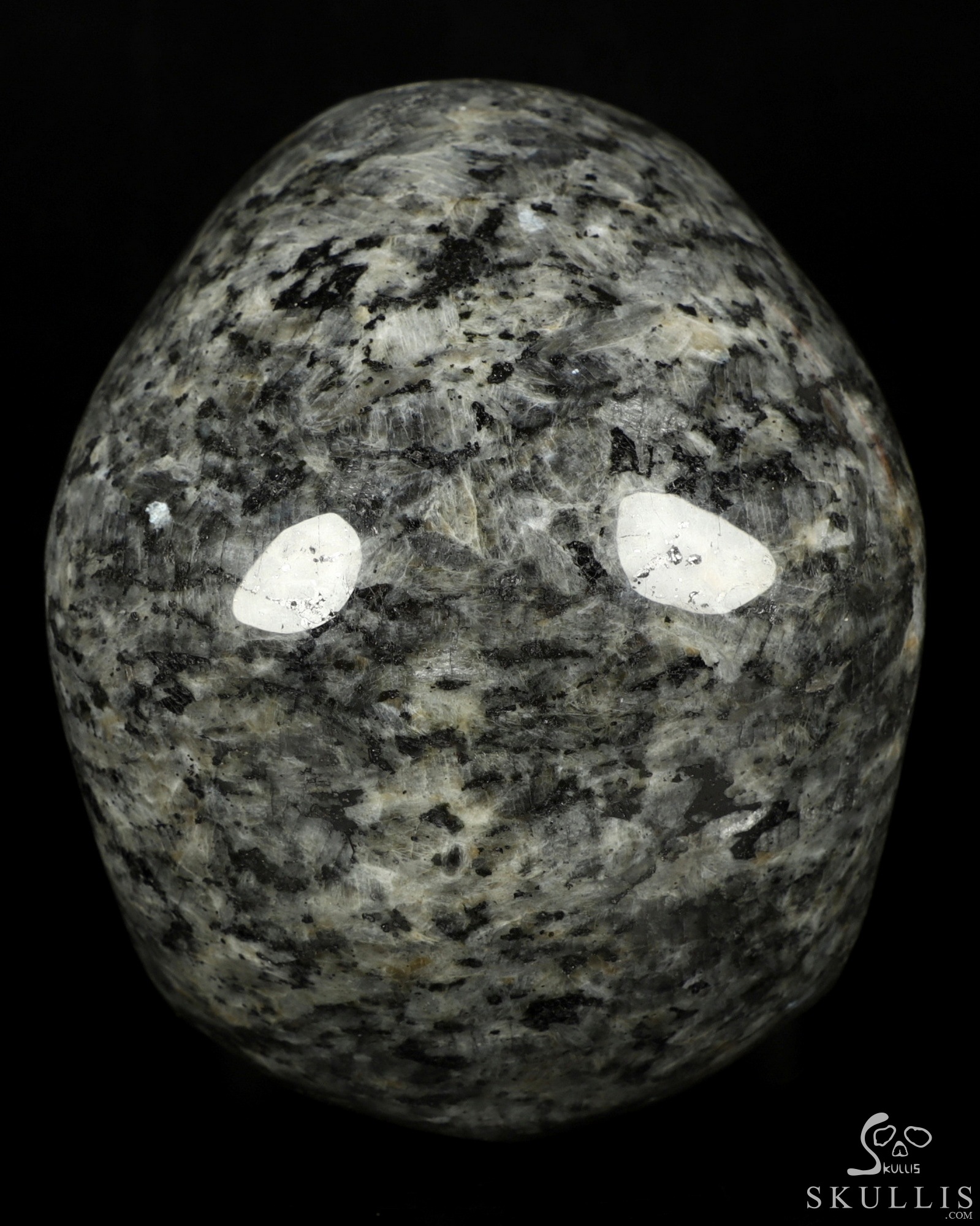 7.0" larvikite Carved Crystal Skull,Super Realistic, Crystal Healing 7.0" larvikite Carved Crystal Skull,Super Realistic, Crystal Healing