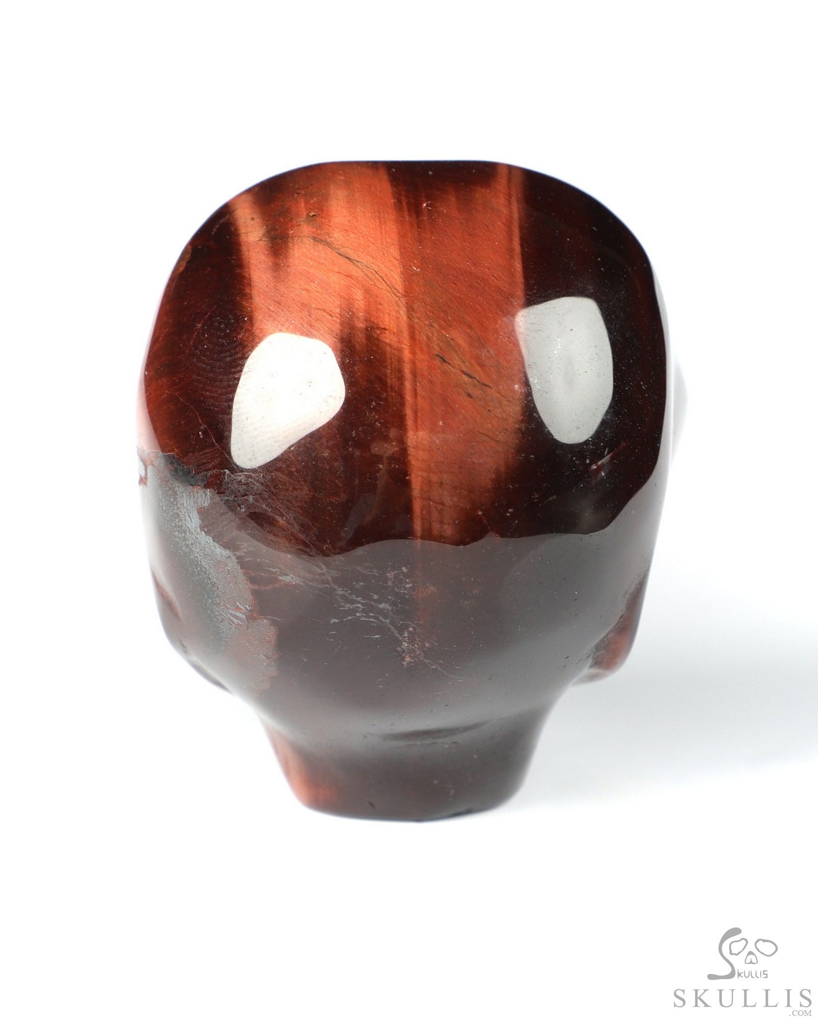 1.8" Red Tiger's Eye Crystal Skull Companion Star Being Female Alien Reiki Healing Stone Statue 1.8" Red Tiger's Eye Crystal Skull Companion Star Being Female Alien Reiki Healing Stone Statue