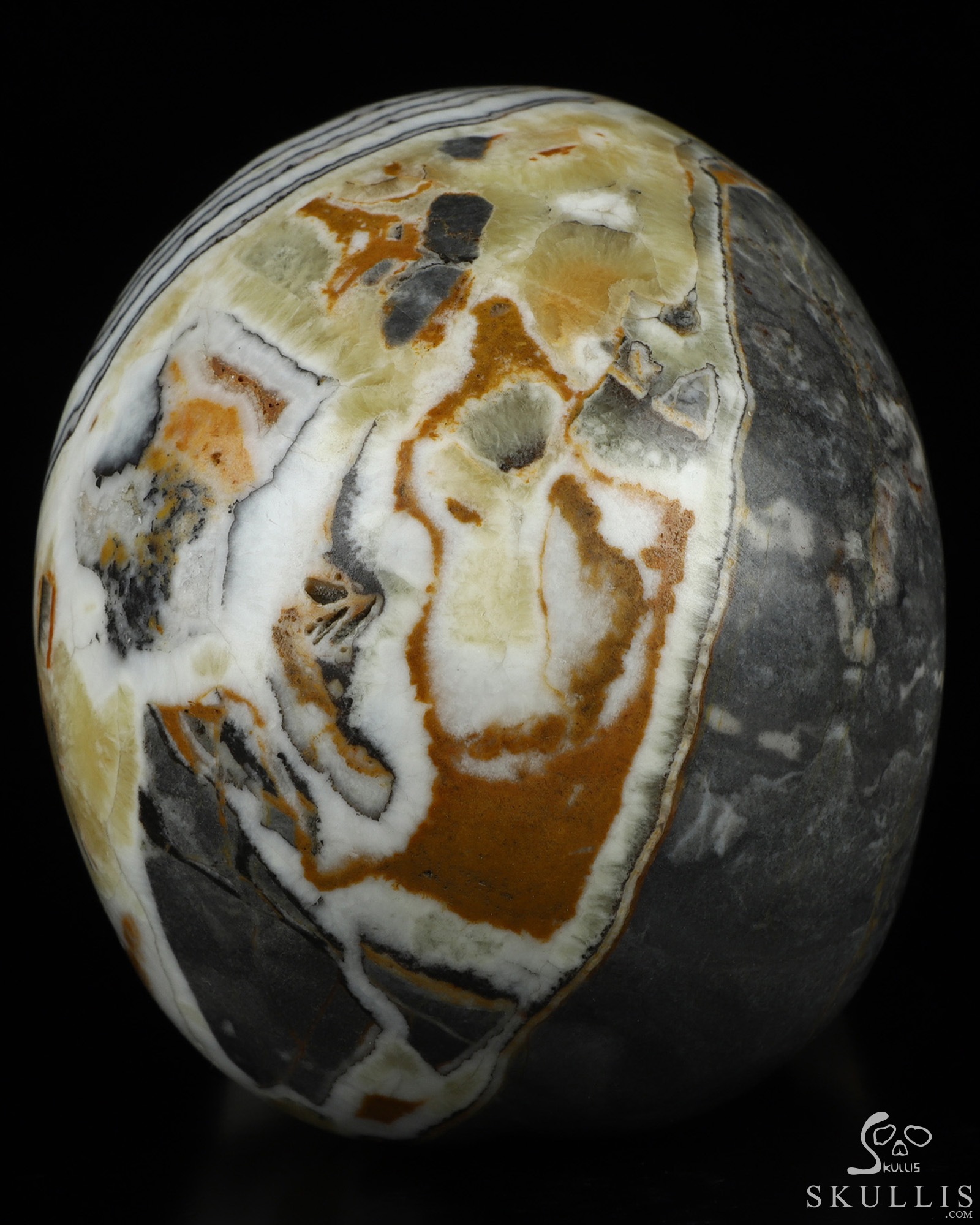 5.1" Eastern Stone Hand Carved Crystal Skull, Realistic, Crystal Healing 5.1" Eastern Stone Hand Carved Crystal Skull, Realistic, Crystal Healing