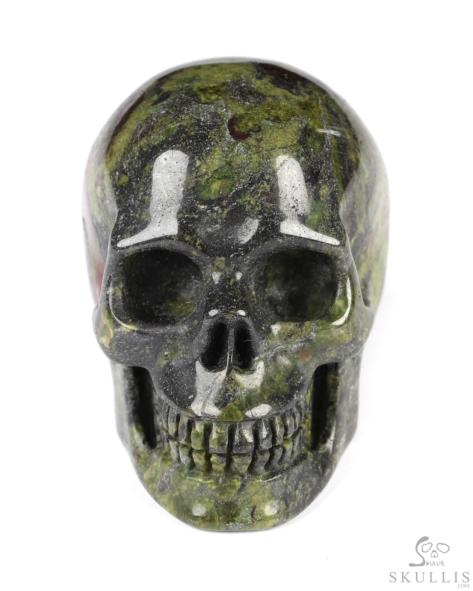 2.0" Dragon Blood Jasper Hand Carved Crystal Skull, Realistic, Crystal Healing 2.0" Dragon Blood Jasper Hand Carved Crystal Skull, Realistic, Crystal Healing