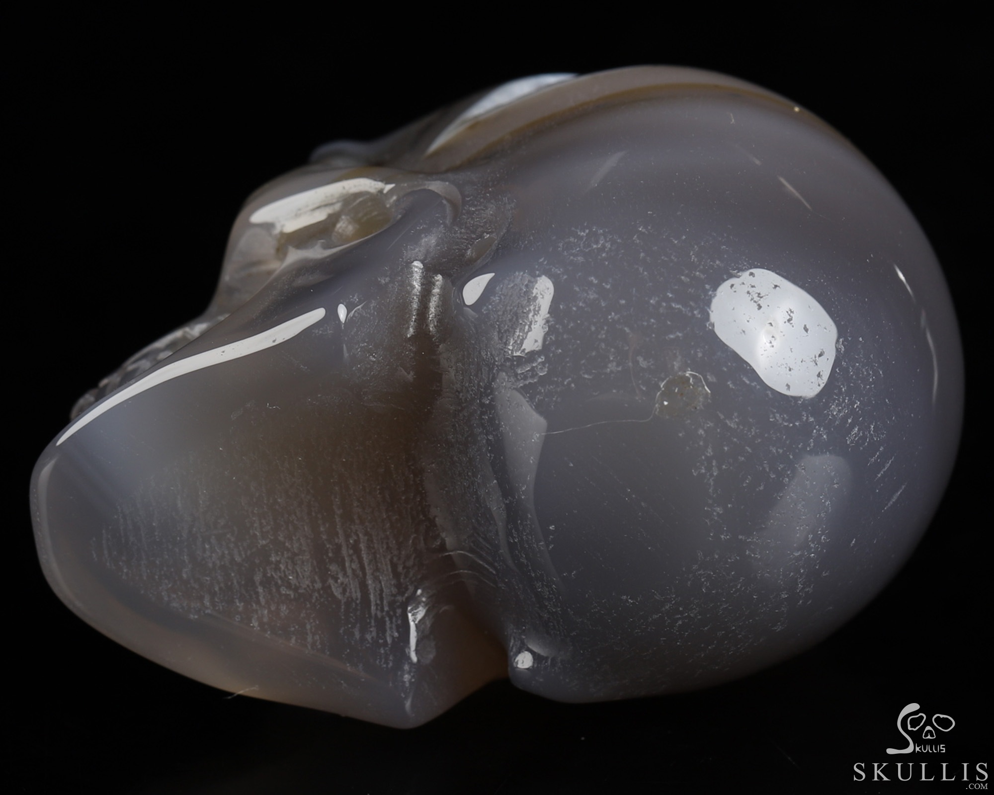 2.0" Premium Brazilian Agate Hand Carved Crystal Skull, Realistic, Crystal Healing 2.0" Premium Brazilian Agate Hand Carved Crystal Skull, Realistic, Crystal Healing