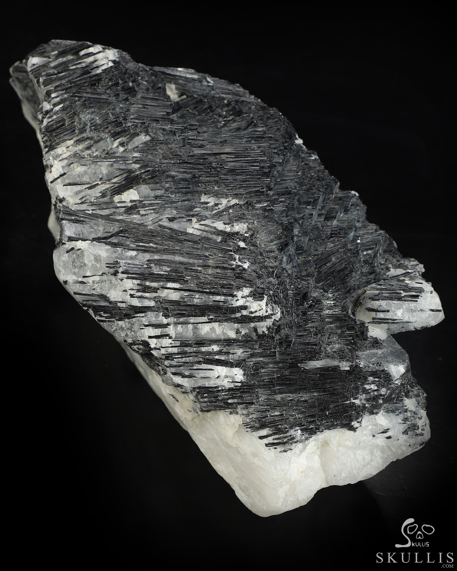 10.4" Black Tourmaline Hand Carved Crystal Skull Fine Art Sculpture, Crystal Healing 10.4" Black Tourmaline Hand Carved Crystal Skull Fine Art Sculpture, Crystal Healing