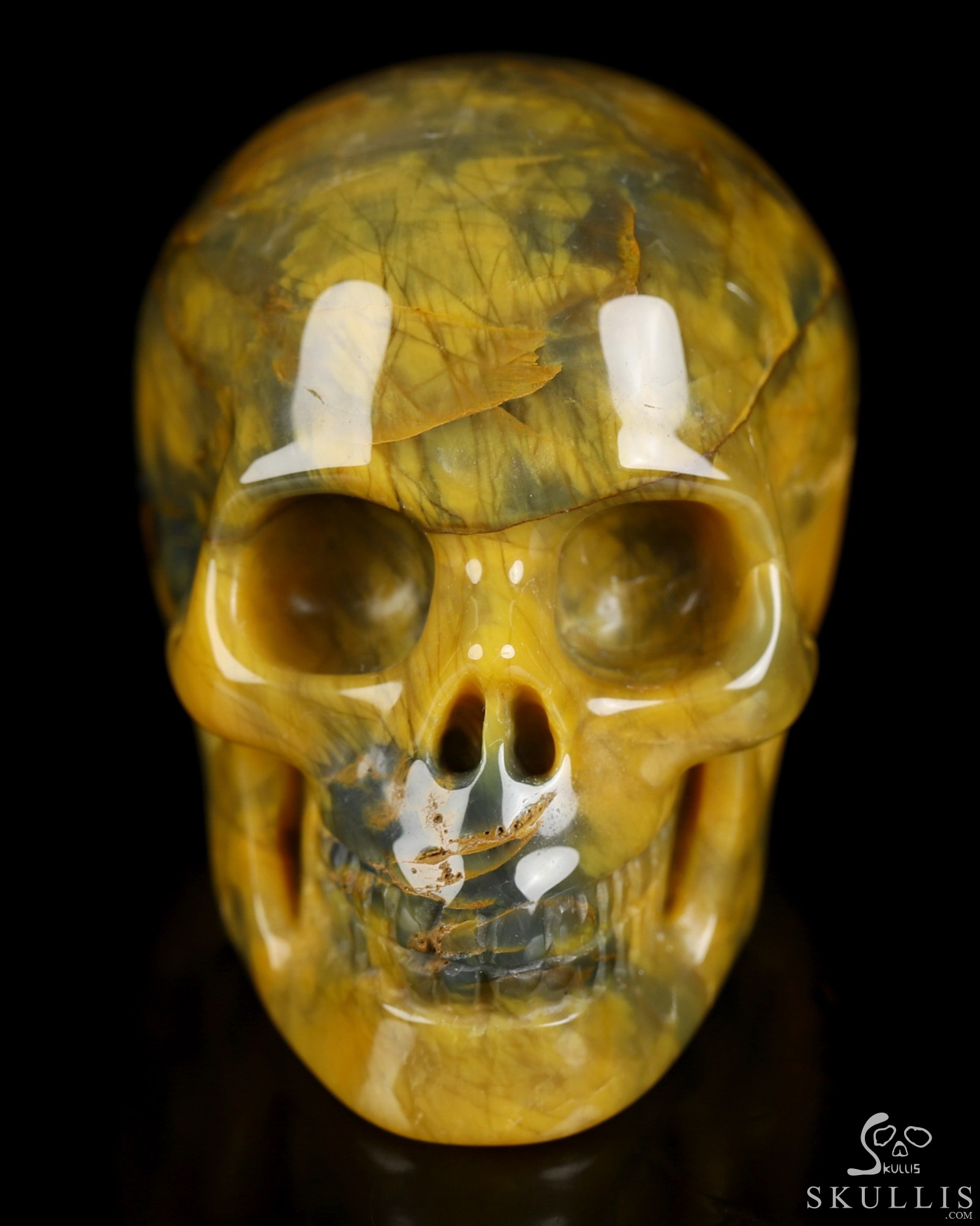 2.0" New Pietersite Hand Carved Crystal Skull, Realistic, Crystal Healing 2.0" New Pietersite Hand Carved Crystal Skull, Realistic, Crystal Healing