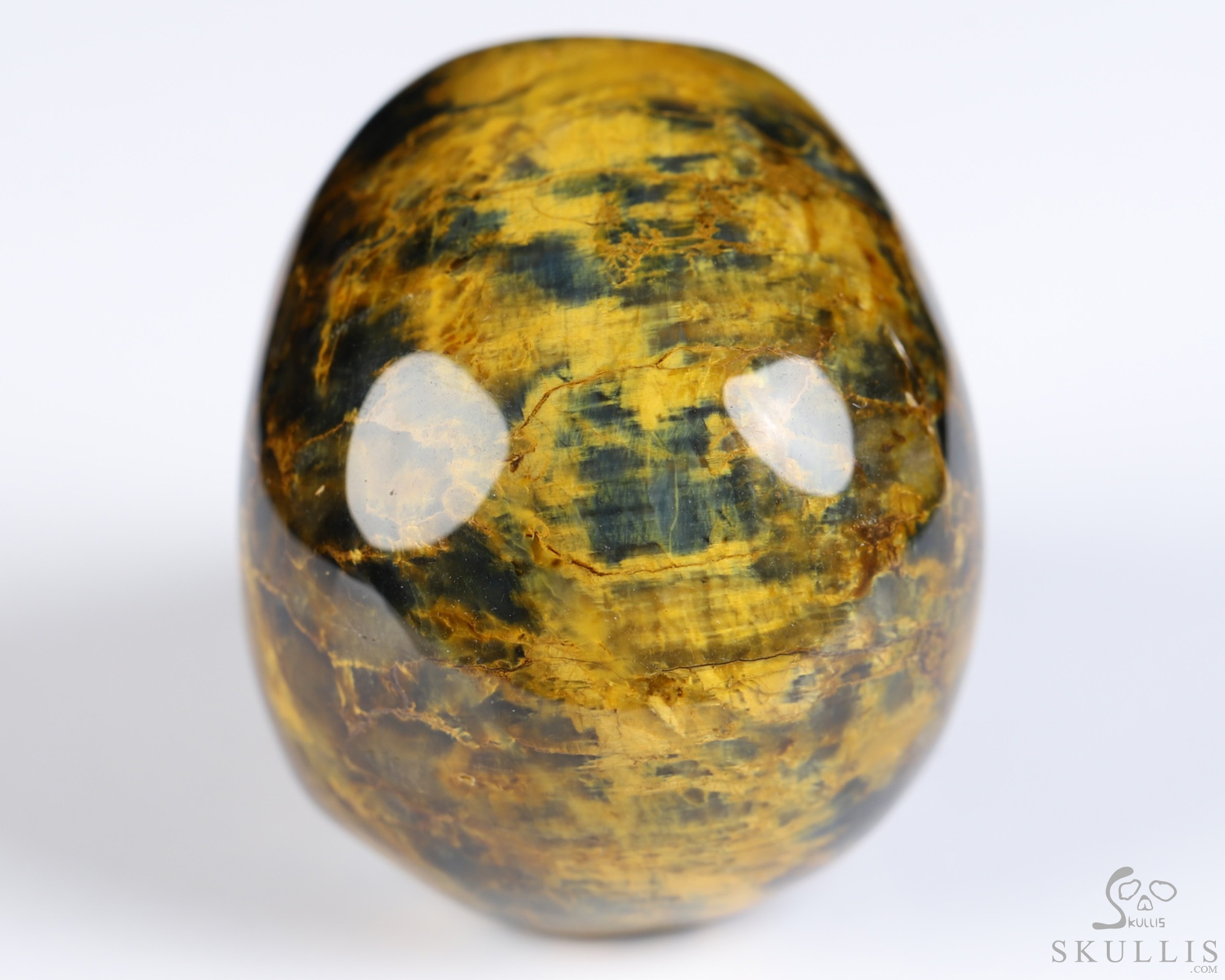 2.0" New Pietersite Hand Carved Crystal Skull, Realistic, Crystal Healing 2.0" New Pietersite Hand Carved Crystal Skull, Realistic, Crystal Healing