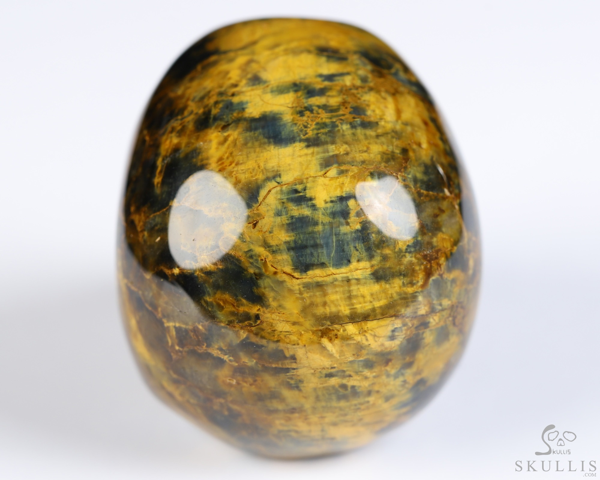 2.0" New Pietersite Hand Carved Crystal Skull, Realistic, Crystal Healing 2.0" New Pietersite Hand Carved Crystal Skull, Realistic, Crystal Healing