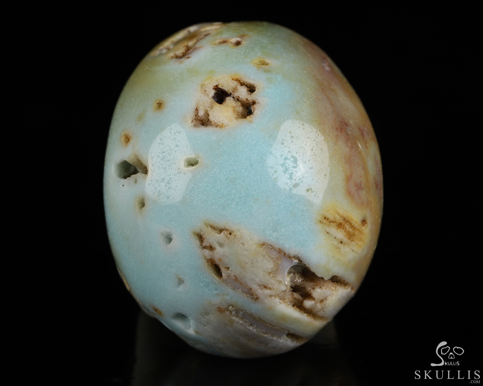 2.0" Chinese Amazonite Hand Carved Crystal Skull, Realistic, Crystal Healing 2.0" Chinese Amazonite Hand Carved Crystal Skull, Realistic, Crystal Healing