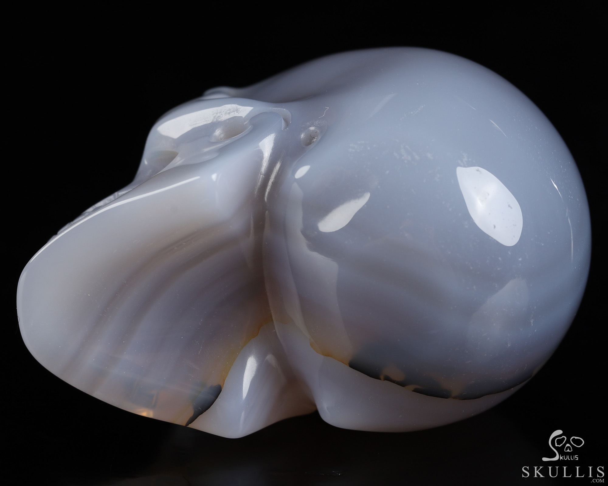 2.0" Agate Hand Carved Crystal Skull, Realistic, Crystal Healing 2.0" Agate Hand Carved Crystal Skull, Realistic, Crystal Healing