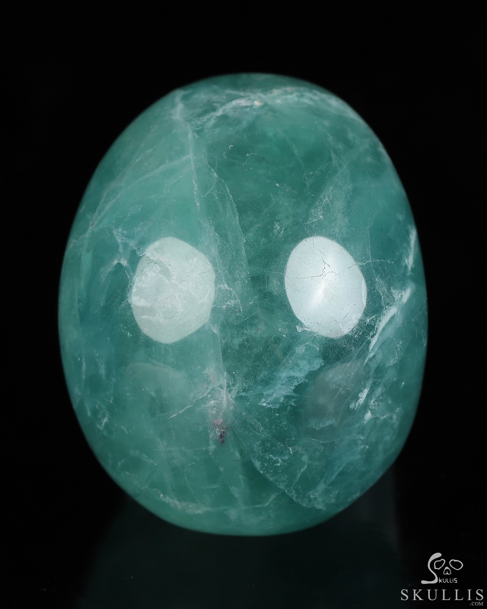 2.0" Fluorite Hand Carved Crystal Skull, Realistic, Crystal Healing 2.0" Fluorite Hand Carved Crystal Skull, Realistic, Crystal Healing