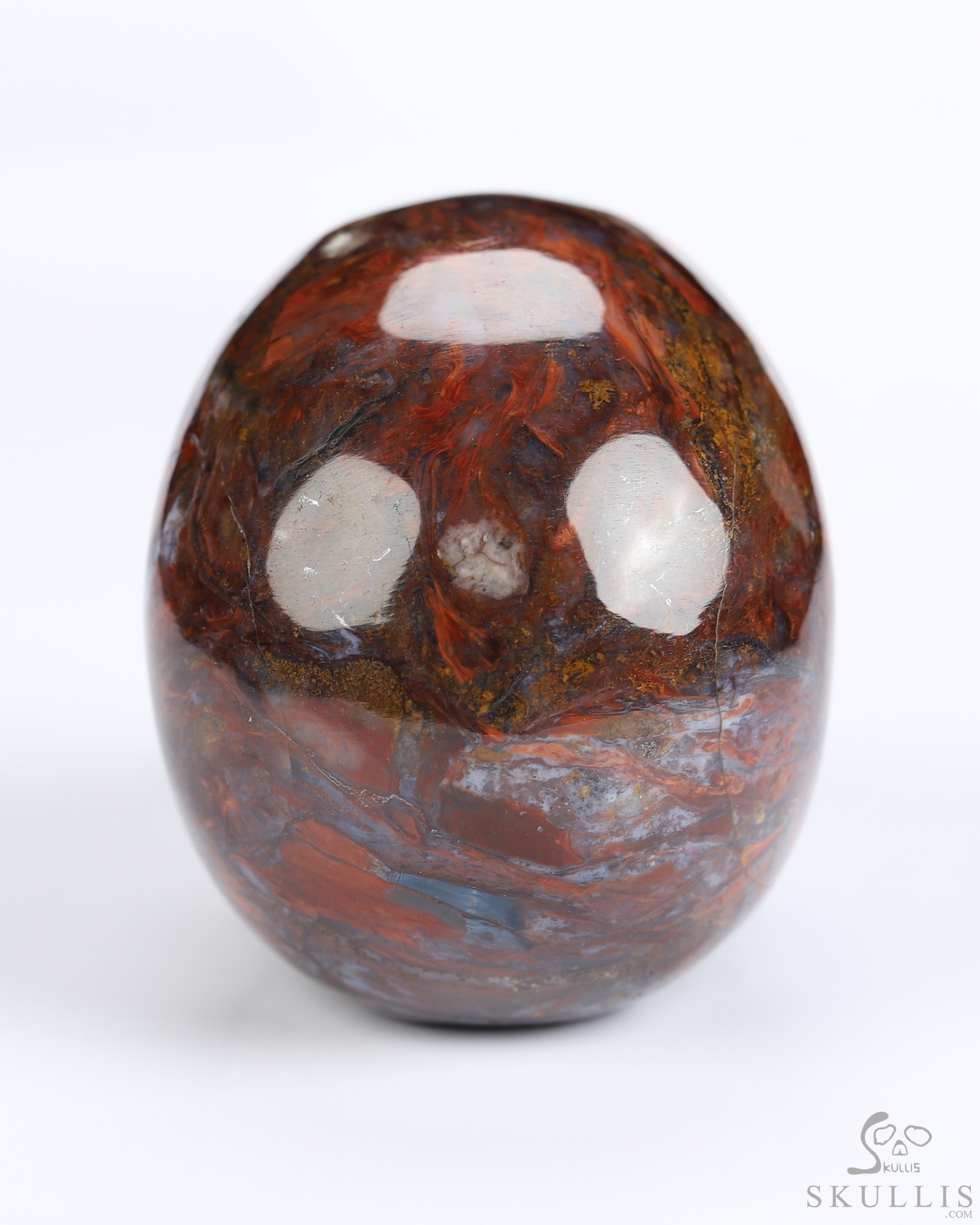 2.0" Pietersite Hand Carved Crystal Skull, Realistic, Crystal Healing 2.0" Pietersite Hand Carved Crystal Skull, Realistic, Crystal Healing