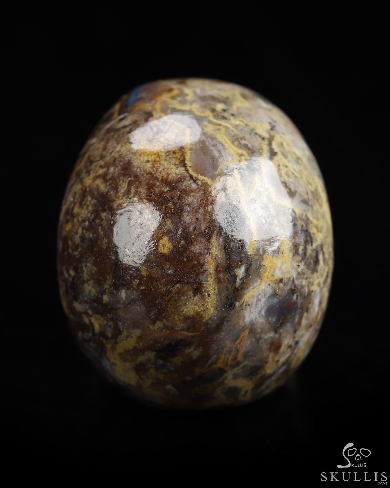 2.0" Pietersite Hand Carved Crystal Skull, Realistic, Crystal Healing 2.0" Pietersite Hand Carved Crystal Skull, Realistic, Crystal Healing