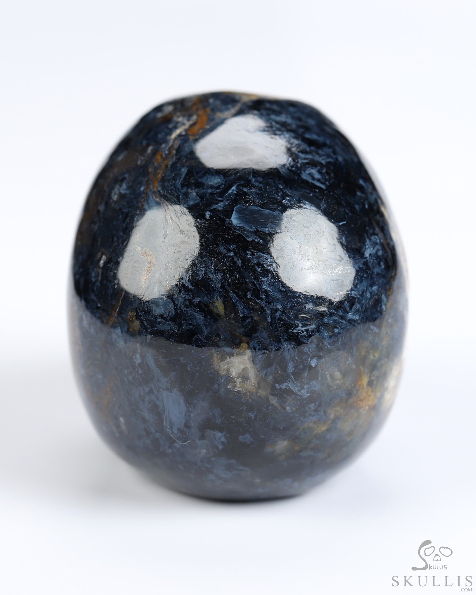 2.0" Pietersite Hand Carved Crystal Skull, Realistic, Crystal Healing 2.0" Pietersite Hand Carved Crystal Skull, Realistic, Crystal Healing