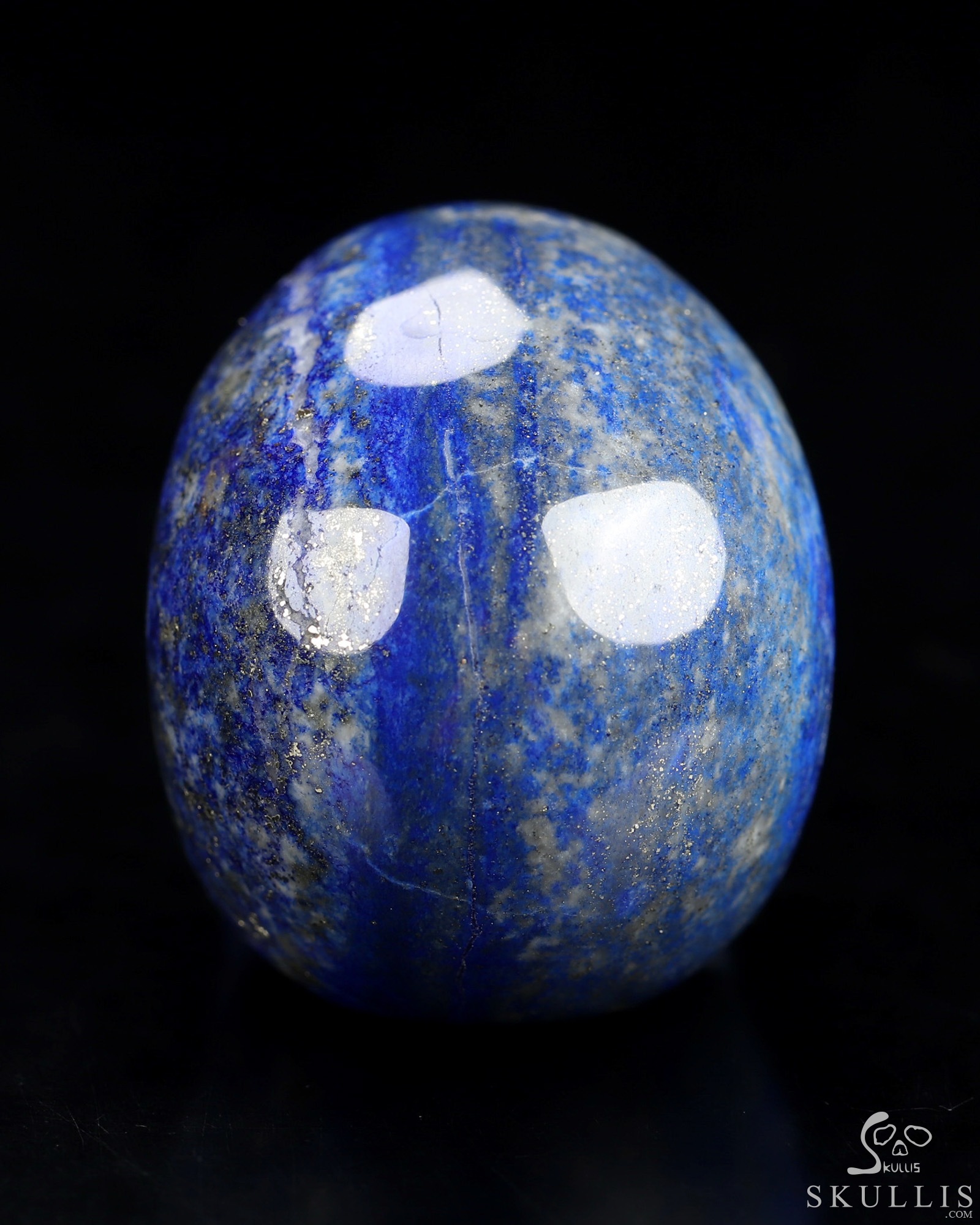 Gemstone 2.0" Lapis Lazuli Hand Carved Crystal Skull, Realistic, Crystal Healing Gemstone 2.0" Lapis Lazuli Hand Carved Crystal Skull, Realistic, Crystal Healing