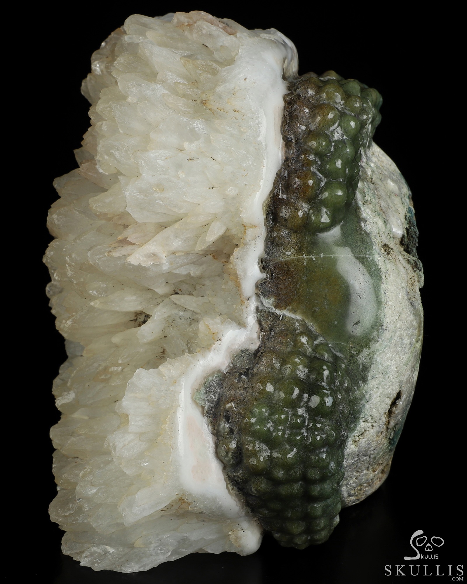 6.9" Quartz rock druse Hand Carved Crystal Skull Fine Art Sculpture, Crystal Healing 6.9" Quartz rock druse Hand Carved Crystal Skull Fine Art Sculpture, Crystal Healing