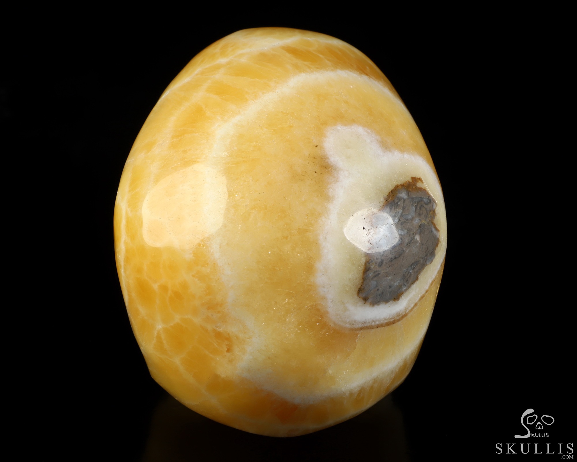 5.0" Beeswax Jade Hand Carved Crystal Skull, Super Realistic, Crystal Healing 5.0" Beeswax Jade Hand Carved Crystal Skull, Super Realistic, Crystal Healing