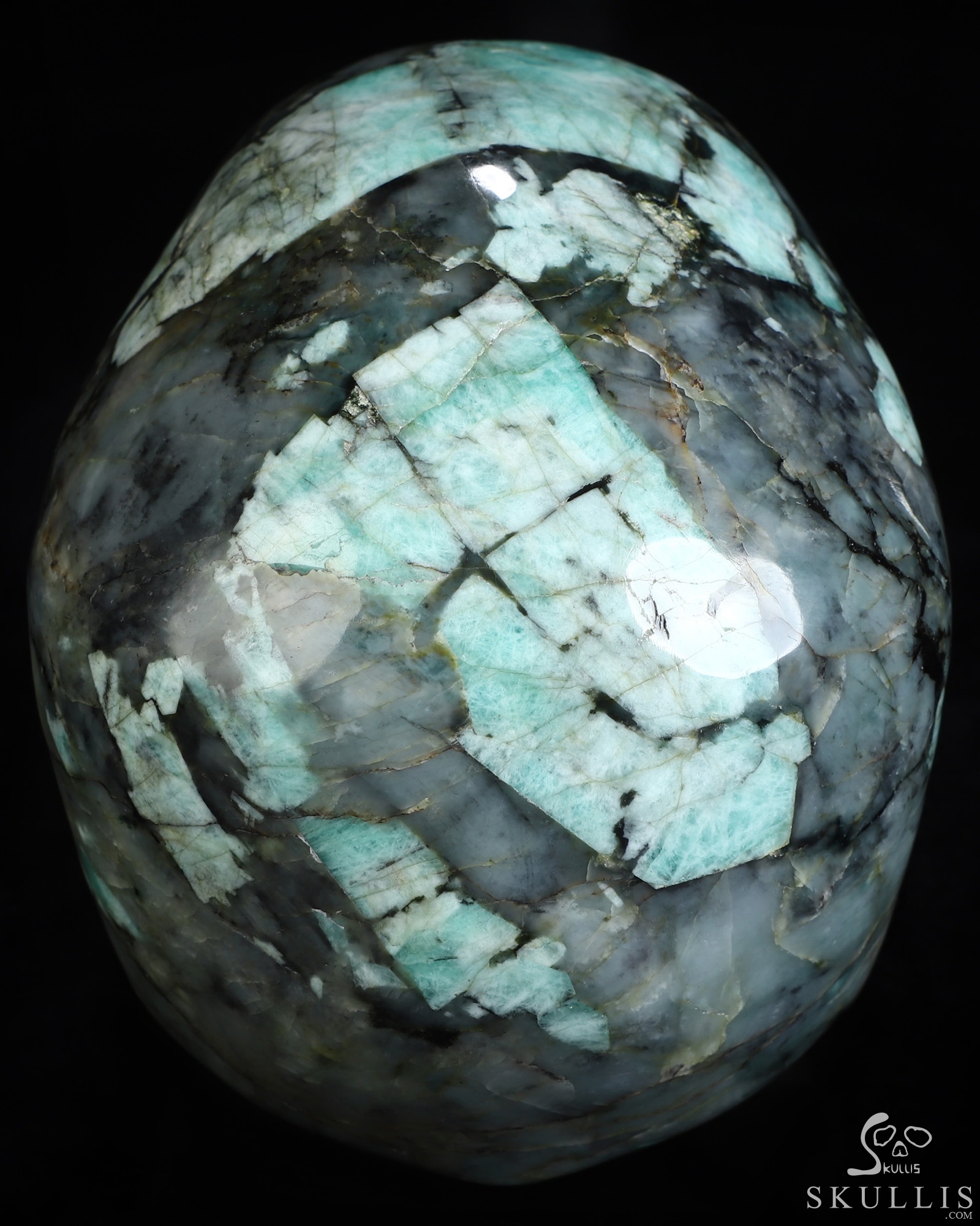 Gemstone Lifesized 6.8" Emerald Hand Carved Crystal Skull, Super Realistic, Crystal Healing Gemstone Lifesized 6.8" Emerald Hand Carved Crystal Skull, Super Realistic, Crystal Healing