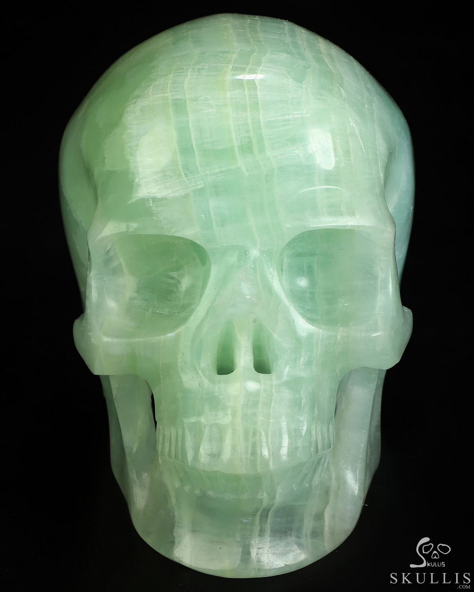 Lifesized 5.9" Picasso Calcite Hand Carved Crystal Skull, Super Realistic, Crystal Healing Lifesized 5.9" Picasso Calcite Hand Carved Crystal Skull, Super Realistic, Crystal Healing