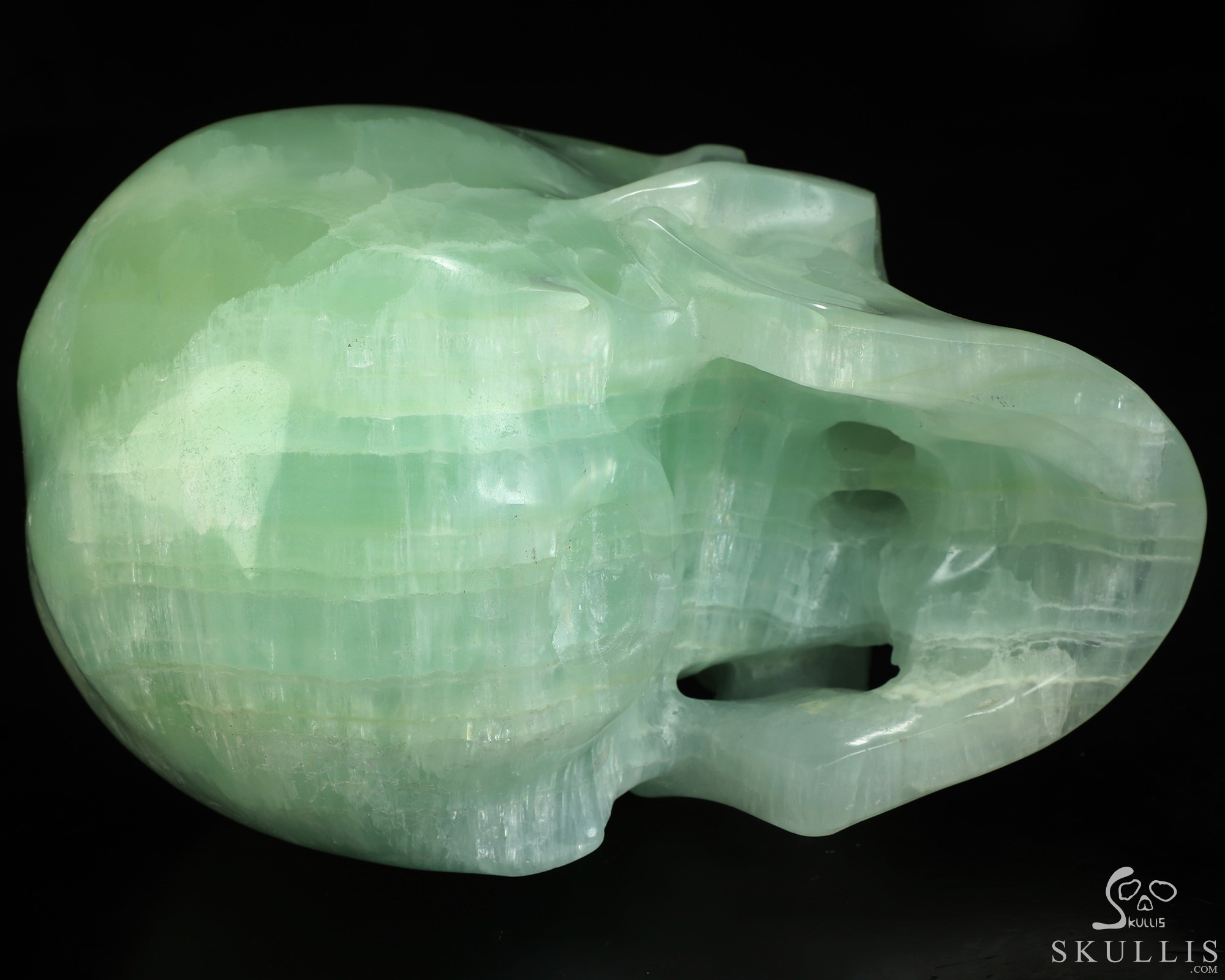 Lifesized 5.9" Picasso Calcite Hand Carved Crystal Skull, Super Realistic, Crystal Healing Lifesized 5.9" Picasso Calcite Hand Carved Crystal Skull, Super Realistic, Crystal Healing