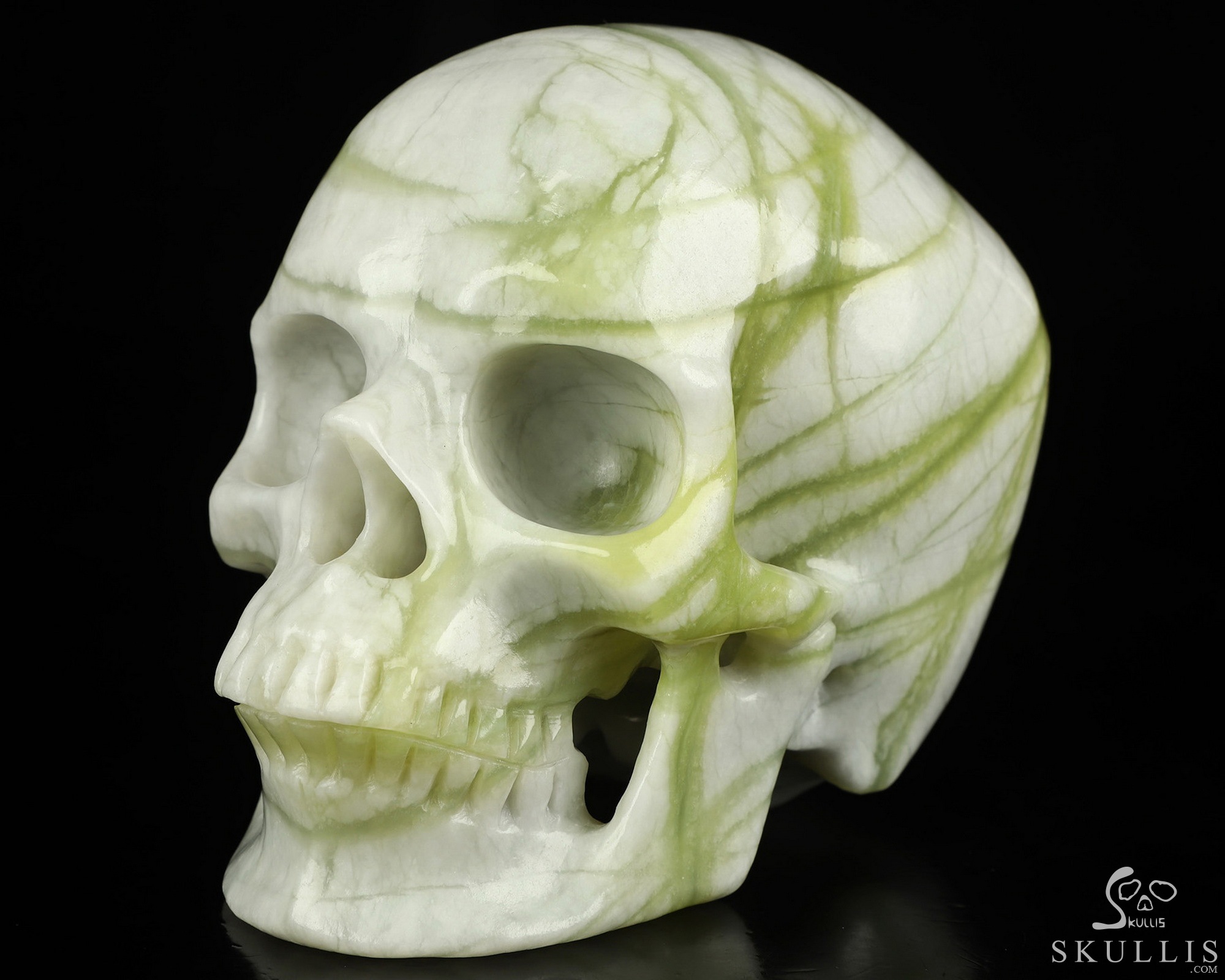 5.0" Chinese Picasso Jasper Hand Carved Crystal Skull, Super Realistic, Crystal Healing 5.0" Chinese Picasso Jasper Hand Carved Crystal Skull, Super Realistic, Crystal Healing