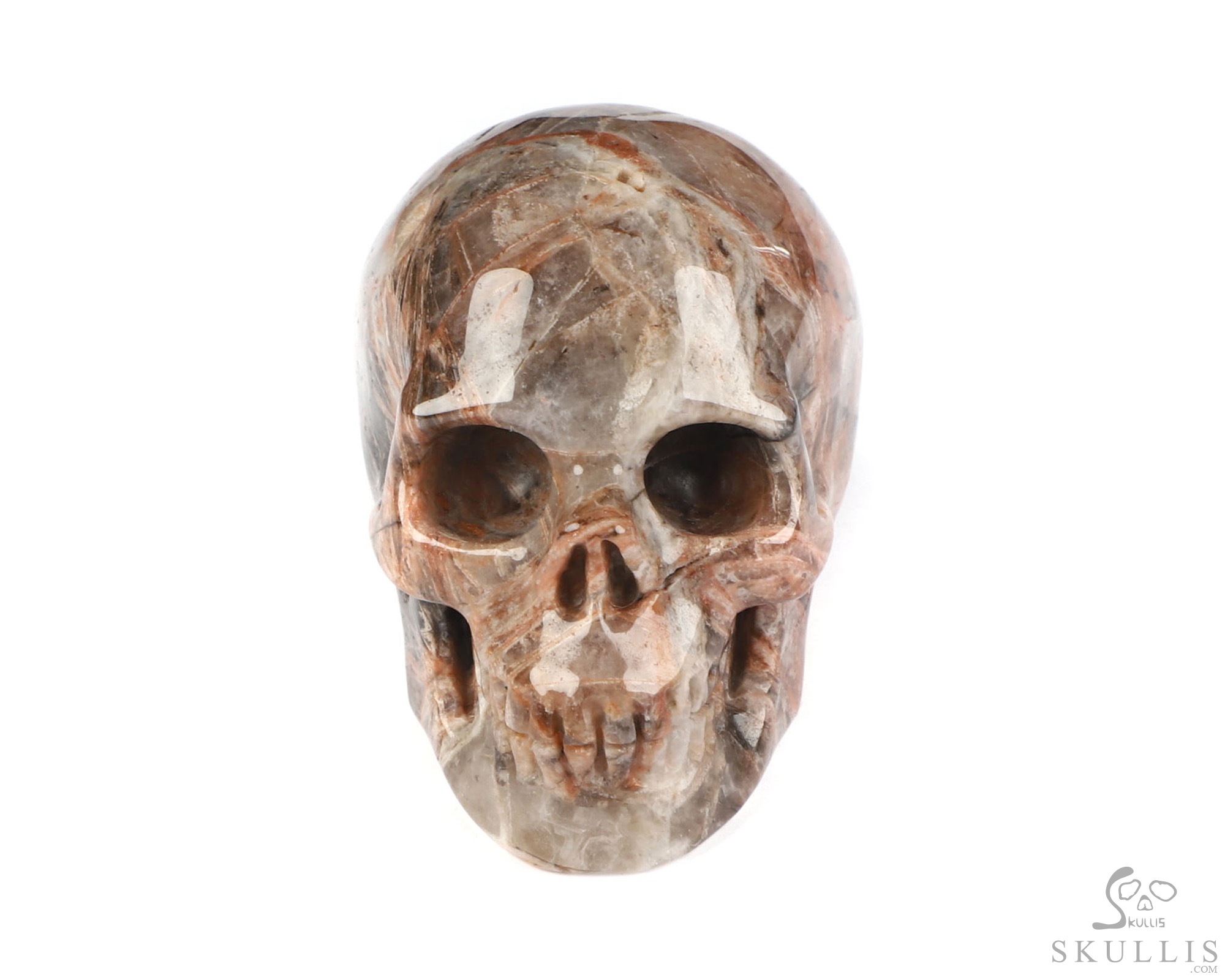 2.0" Red Giraffe Jasper Hand Carved Crystal Skull, Realistic, Crystal Healing 2.0" Red Giraffe Jasper Hand Carved Crystal Skull, Realistic, Crystal Healing