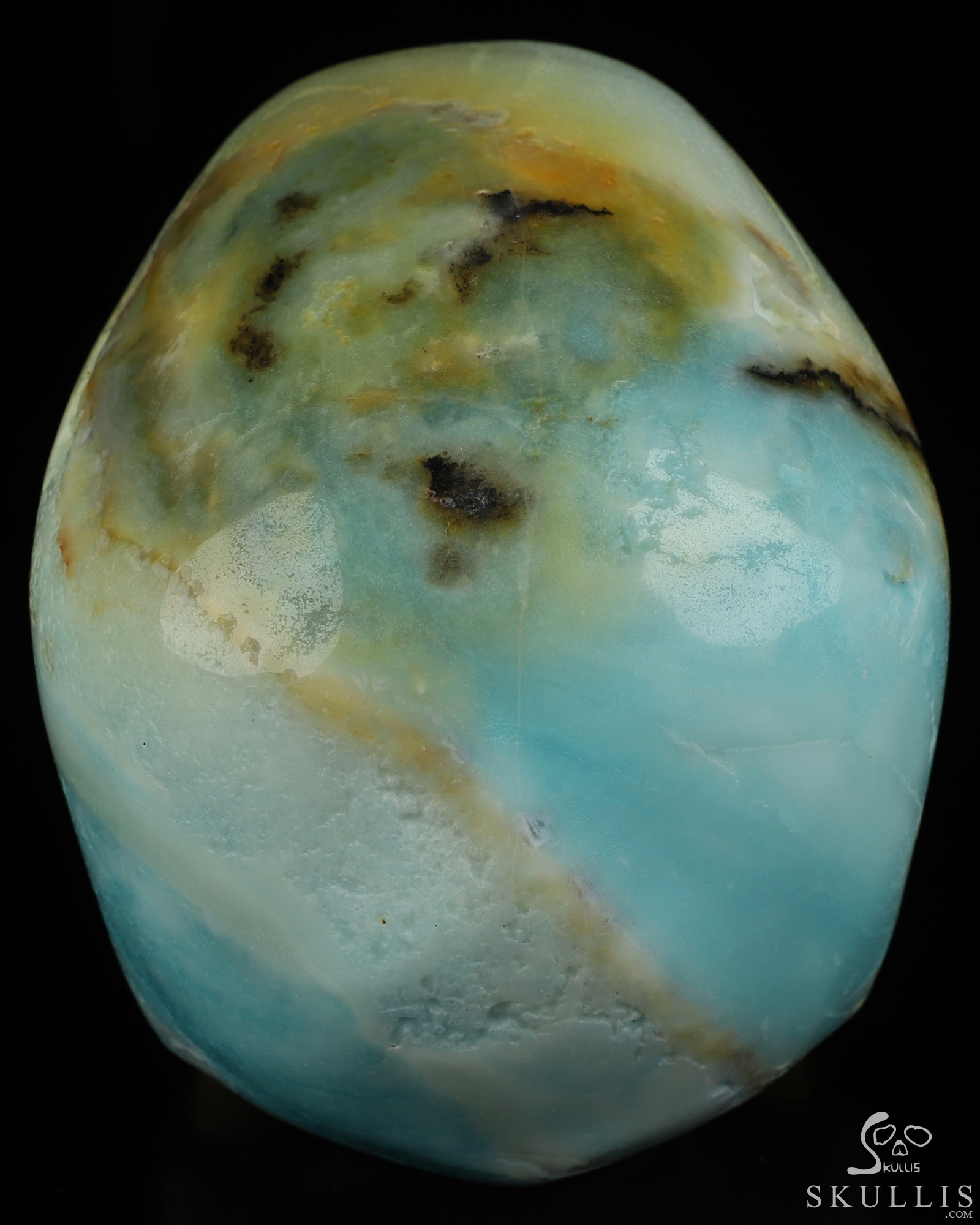 5.0" Chinese Amazonite Hand Carved Crystal Skull, Super Realistic, Crystal Healing 5.0" Chinese Amazonite Hand Carved Crystal Skull, Super Realistic, Crystal Healing