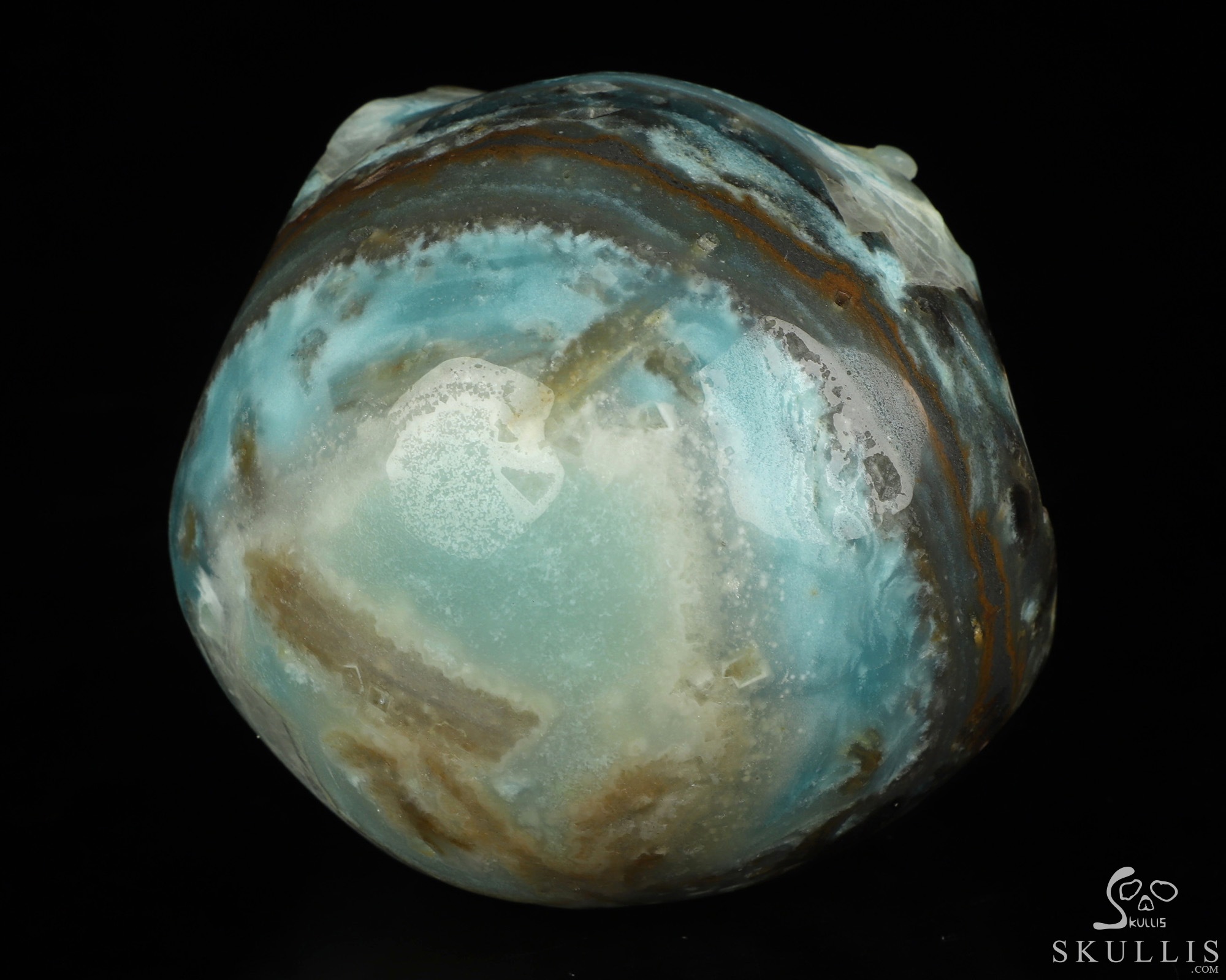 3.9" Chinese Amazonite Hand Carved Jack Crystal Skull Sculpture, Crystal Healing 3.9" Chinese Amazonite Hand Carved Jack Crystal Skull Sculpture, Crystal Healing