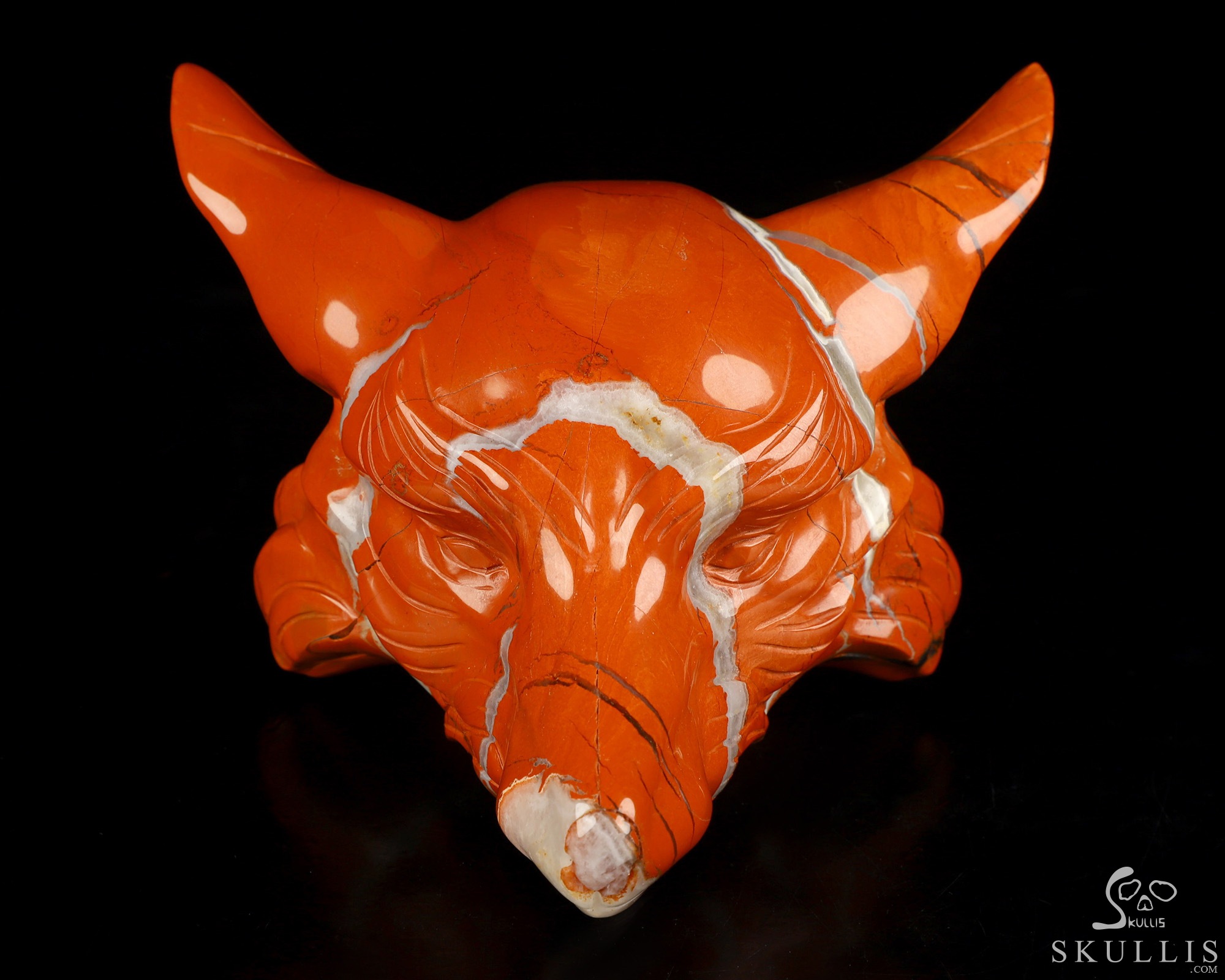 5.1" Red Jasper Hand Carved Crystal Fox Fine Art Sculpture, Crystal Healing 5.1" Red Jasper Hand Carved Crystal Fox Fine Art Sculpture, Crystal Healing