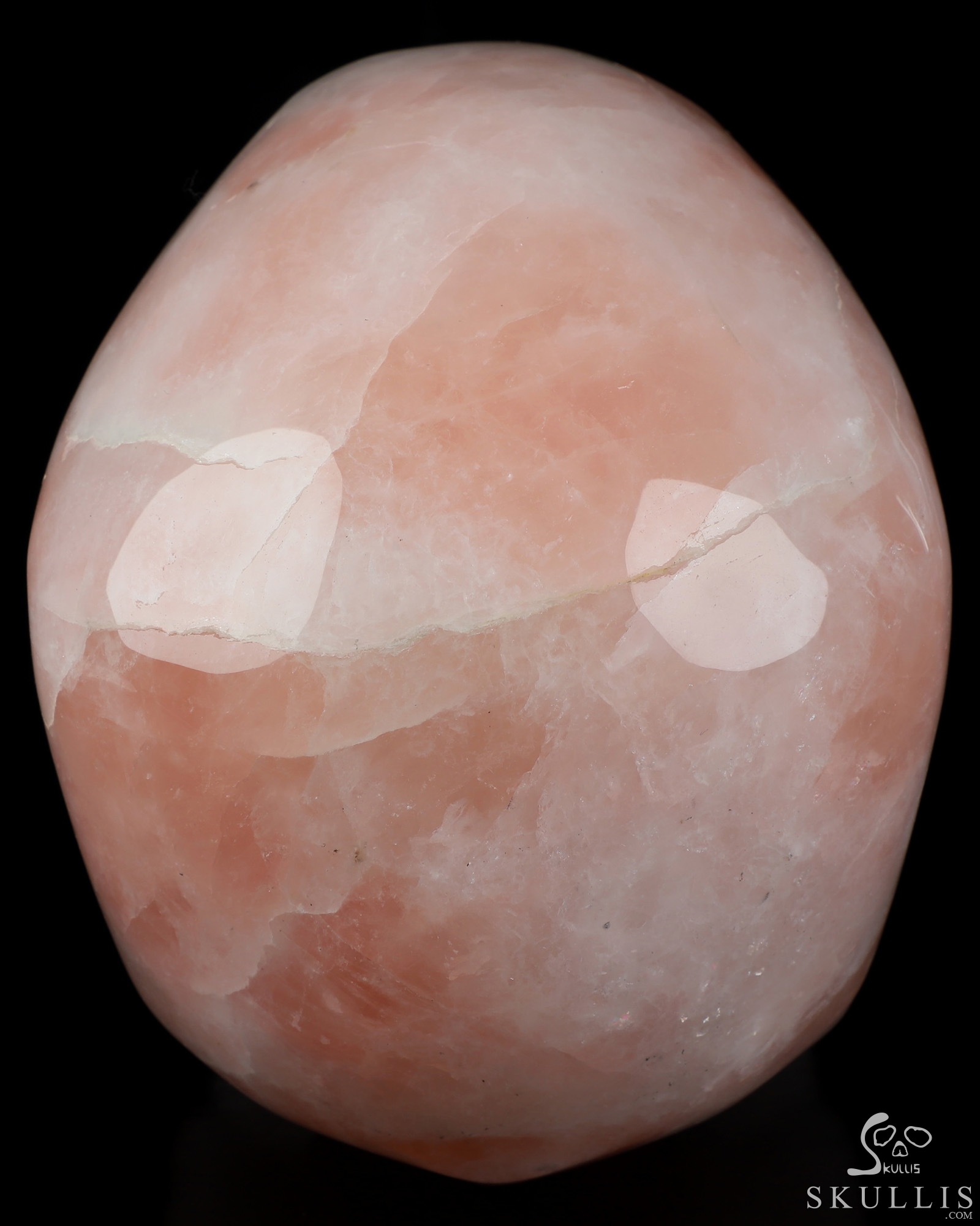 Lifesized 6.8" Rose Quartz Hand Carved Crystal Skull, Super Realistic, Crystal Healing Lifesized 6.8" Rose Quartz Hand Carved Crystal Skull, Super Realistic, Crystal Healing