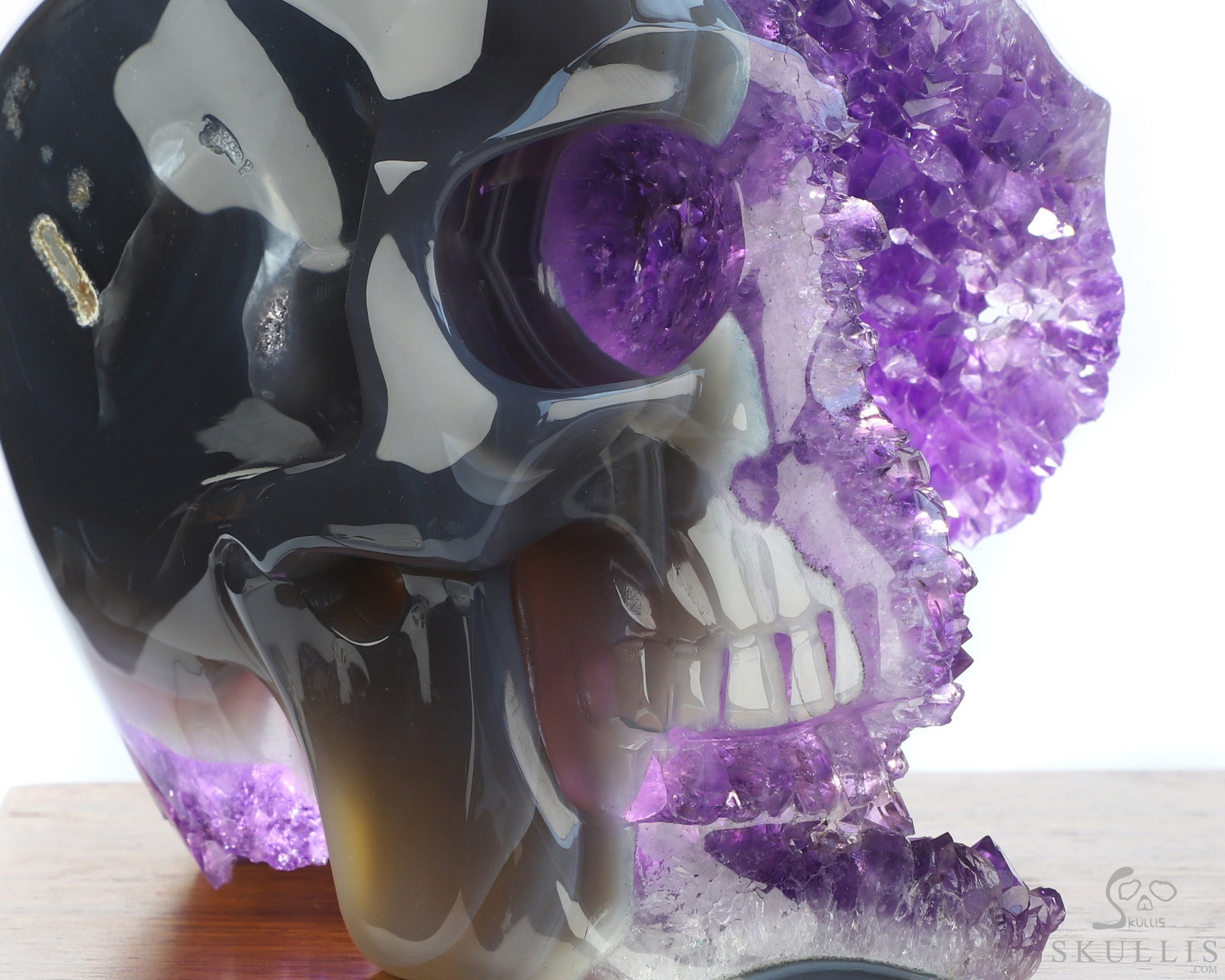 June 8, 2026 ACSAD (A Crystal Skull a Day) - The Breath of Isis - 8.5" Amethyst Geode Agate Goddess Isis on Crystal Skull Sculpture, Crystal Healing June 8, 2026 ACSAD (A Crystal Skull a Day) - The Breath of Isis - 8.5" Amethyst Geode Agate Goddess Isis on Crystal Skull Sculpture, Crystal Healing