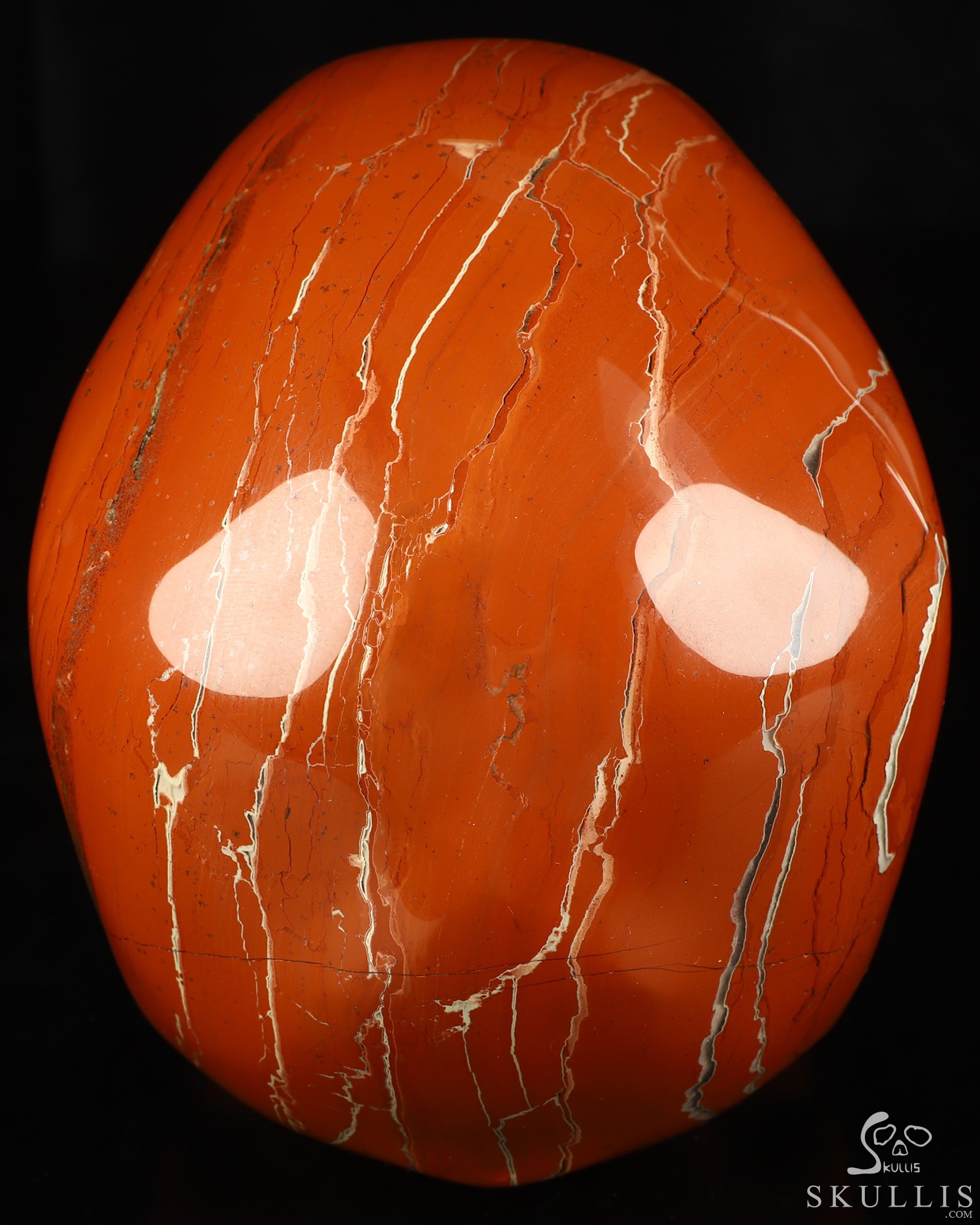 Lifesized 6.9" Red Jasper Hand Carved Crystal Skull, Super Realistic, Crystal Healing Lifesized 6.9" Red Jasper Hand Carved Crystal Skull, Super Realistic, Crystal Healing