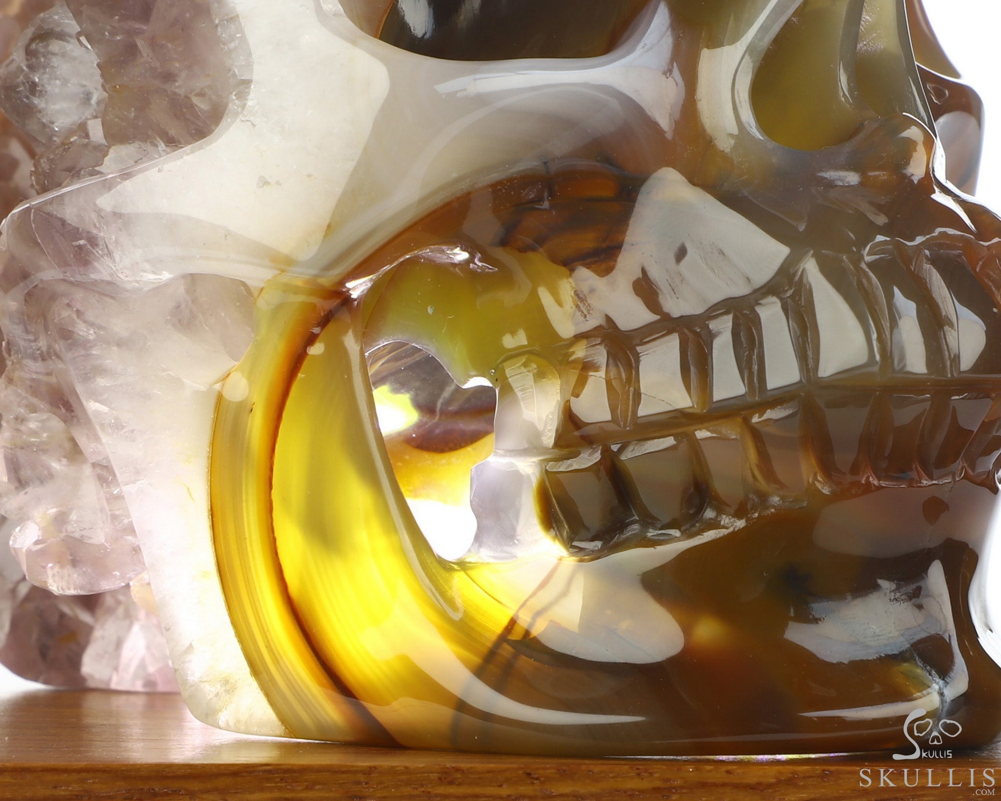 June 10, 2026 ACSAD (A Crystal Skull a Day) - Horus’s Horizon - 7.9" Premium Brazilian Agate Eye of Horus on Crystal Skull Fine Art Sculpture, Crystal Healing June 10, 2026 ACSAD (A Crystal Skull a Day) - Horus’s Horizon - 7.9" Premium Brazilian Agate Eye of Horus on Crystal Skull Fine Art Sculpture, Crystal Healing