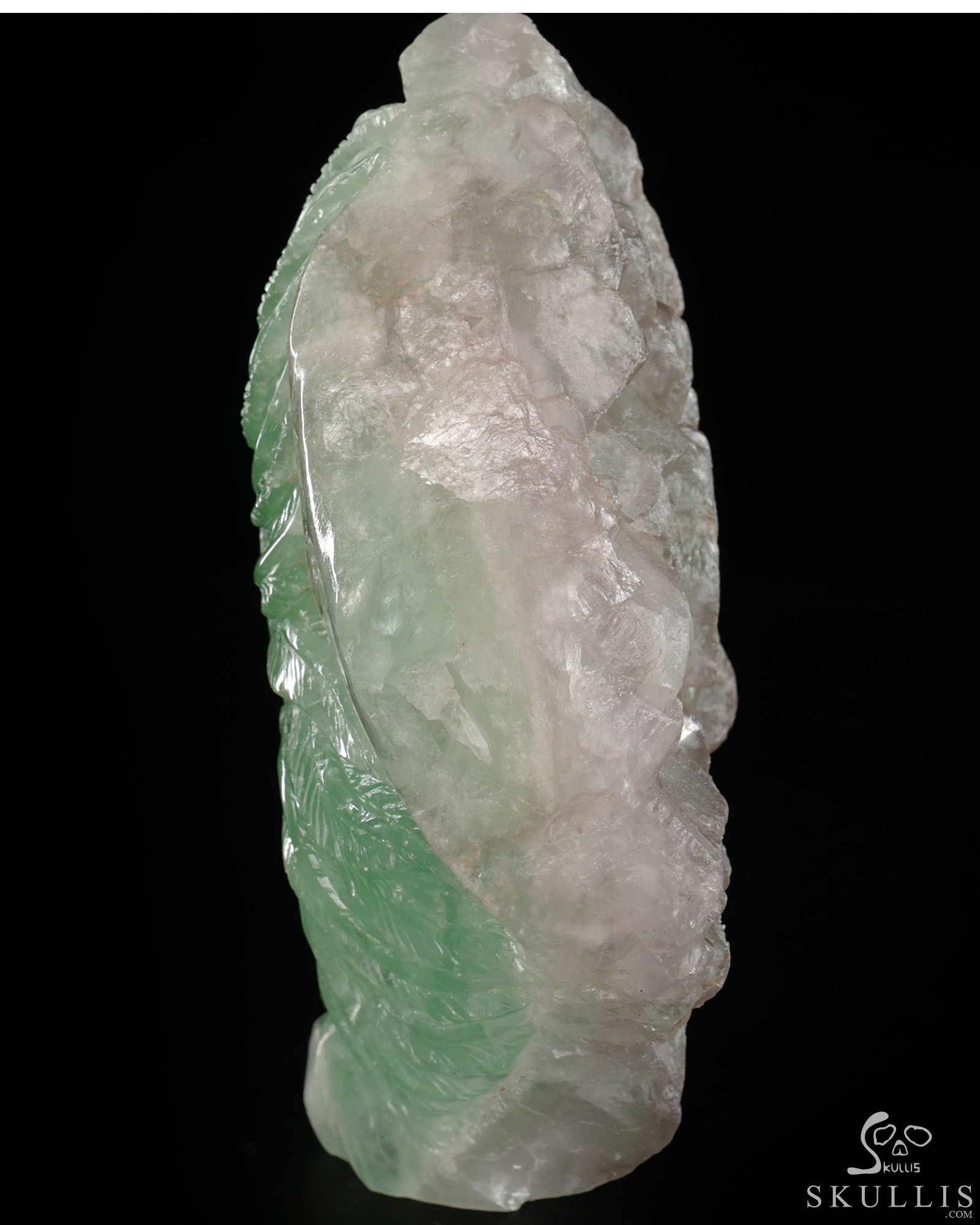 June 22, 2026 ACSAD (A Crystal Skull a Day) - The Unworn Crest - 6.2" Carved Fluorite Indian Crystal Skull Fine Art Sculpture June 22, 2026 ACSAD (A Crystal Skull a Day) - The Unworn Crest - 6.2" Carved Fluorite Indian Crystal Skull Fine Art Sculpture