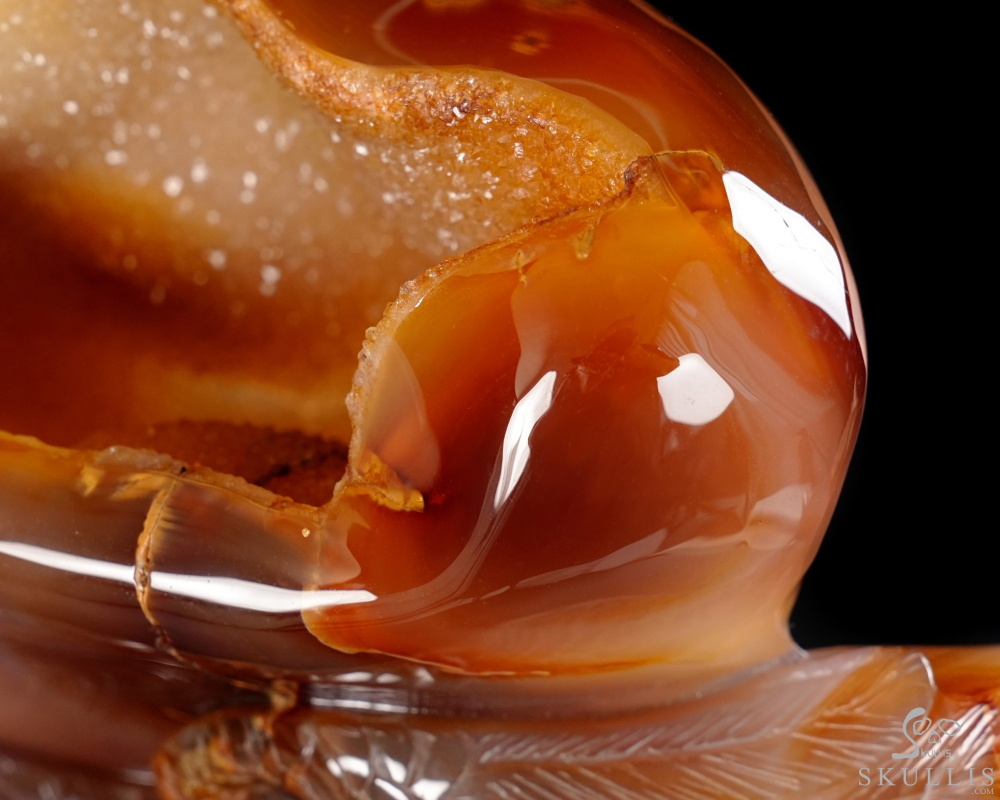 The Seraph’s Wake - 9.3" Premium Brazilian Agate Hand Carved Six-Winged Seraphim Fine Art Sculpture, Crystal Healing The Seraph’s Wake - 9.3" Premium Brazilian Agate Hand Carved Six-Winged Seraphim Fine Art Sculpture, Crystal Healing