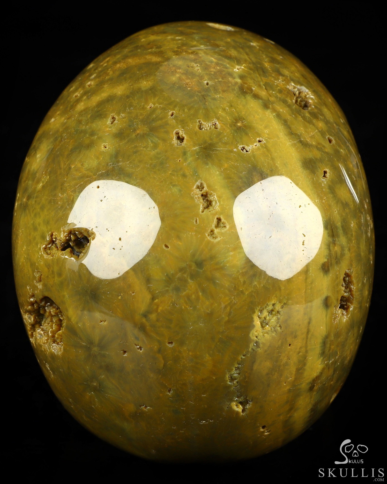 4.9" Ocean Jasper Hand Carved Crystal Skull, Realistic, Crystal Healing 4.9" Ocean Jasper Hand Carved Crystal Skull, Realistic, Crystal Healing