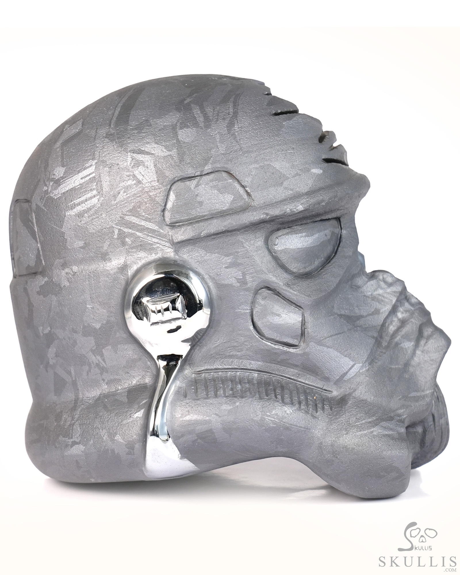 Storm Troopers - 4.9" Tera-hertz Hand Carved Crystal Skull Fine Art Sculpture, Crystal Healing Storm Troopers - 4.9" Tera-hertz Hand Carved Crystal Skull Fine Art Sculpture, Crystal Healing