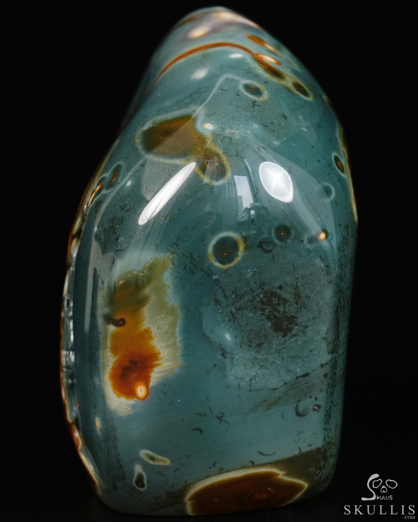 July 4, 2026 ACSAD (A Crystal Skull a Day) - The Ignition of Thought - 4.6" Polychrome Jasper Carved Crystal Skull Fine Art Sculpture, Crystal Healing July 4, 2026 ACSAD (A Crystal Skull a Day) - The Ignition of Thought - 4.6" Polychrome Jasper Carved Crystal Skull Fine Art Sculpture, Crystal Healing