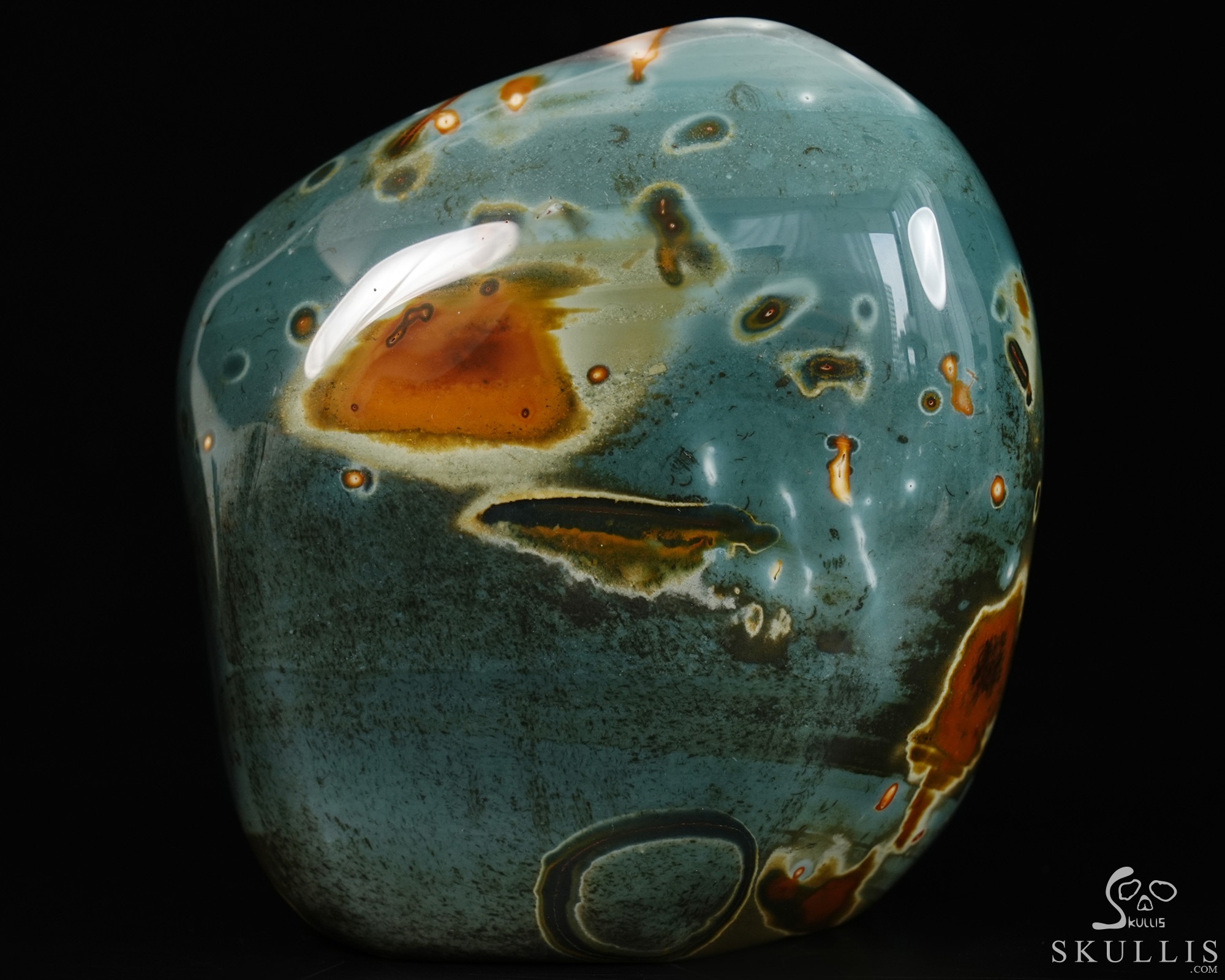 July 4, 2026 ACSAD (A Crystal Skull a Day) - The Ignition of Thought - 4.6" Polychrome Jasper Carved Crystal Skull Fine Art Sculpture, Crystal Healing July 4, 2026 ACSAD (A Crystal Skull a Day) - The Ignition of Thought - 4.6" Polychrome Jasper Carved Crystal Skull Fine Art Sculpture, Crystal Healing