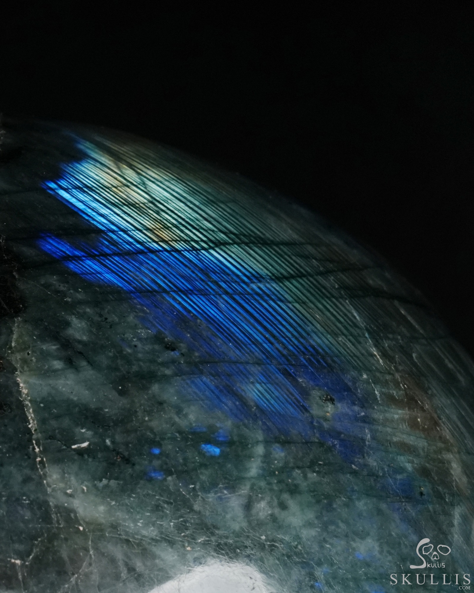 July 7, 2026 ACSAD (A Crystal Skull a Day) - The Sixth Fragment - 9.9" Carved Labradorite Eye of Horus Crystal Skull Fine Art Sculpture, Crystal Healing July 7, 2026 ACSAD (A Crystal Skull a Day) - The Sixth Fragment - 9.9" Carved Labradorite Eye of Horus Crystal Skull Fine Art Sculpture, Crystal Healing