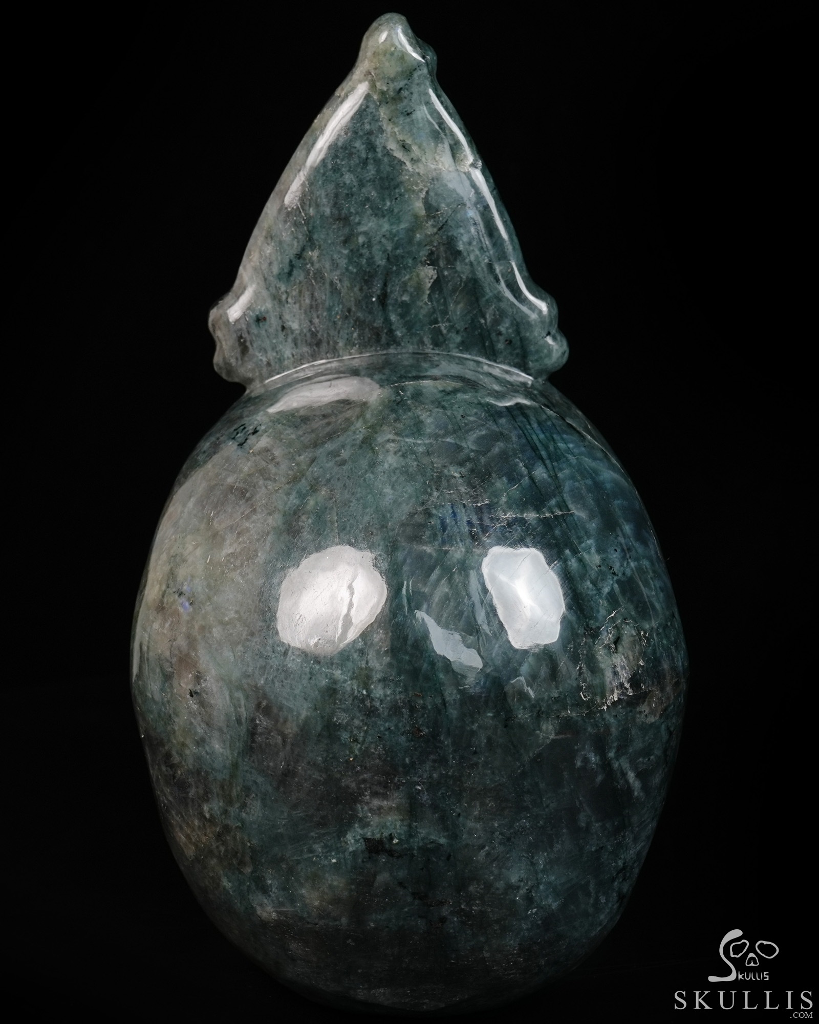 July 7, 2026 ACSAD (A Crystal Skull a Day) - The Sixth Fragment - 9.9" Carved Labradorite Eye of Horus Crystal Skull Fine Art Sculpture, Crystal Healing July 7, 2026 ACSAD (A Crystal Skull a Day) - The Sixth Fragment - 9.9" Carved Labradorite Eye of Horus Crystal Skull Fine Art Sculpture, Crystal Healing