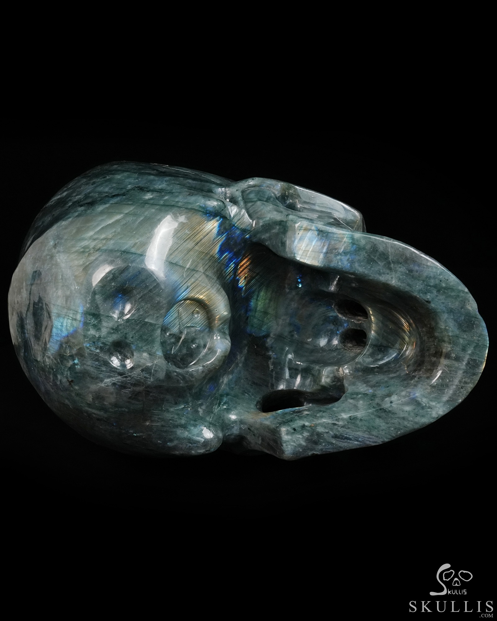 July 7, 2026 ACSAD (A Crystal Skull a Day) - The Sixth Fragment - 9.9" Carved Labradorite Eye of Horus Crystal Skull Fine Art Sculpture, Crystal Healing July 7, 2026 ACSAD (A Crystal Skull a Day) - The Sixth Fragment - 9.9" Carved Labradorite Eye of Horus Crystal Skull Fine Art Sculpture, Crystal Healing
