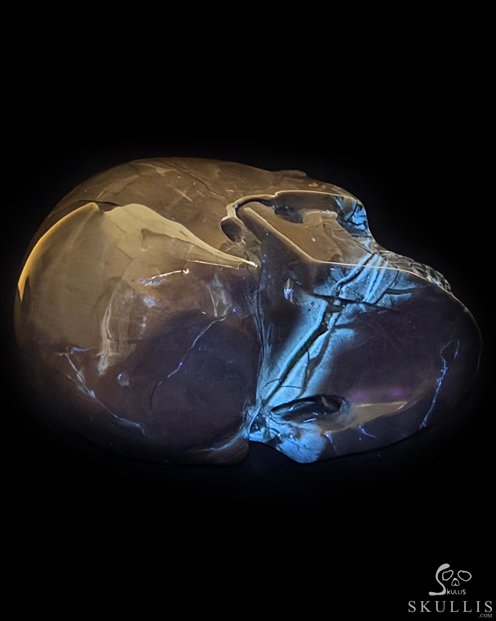 5.0" Dinosaur Egg Agate Hand Carved Crystal Skull, Realistic, Crystal Healing 5.0" Dinosaur Egg Agate Hand Carved Crystal Skull, Realistic, Crystal Healing
