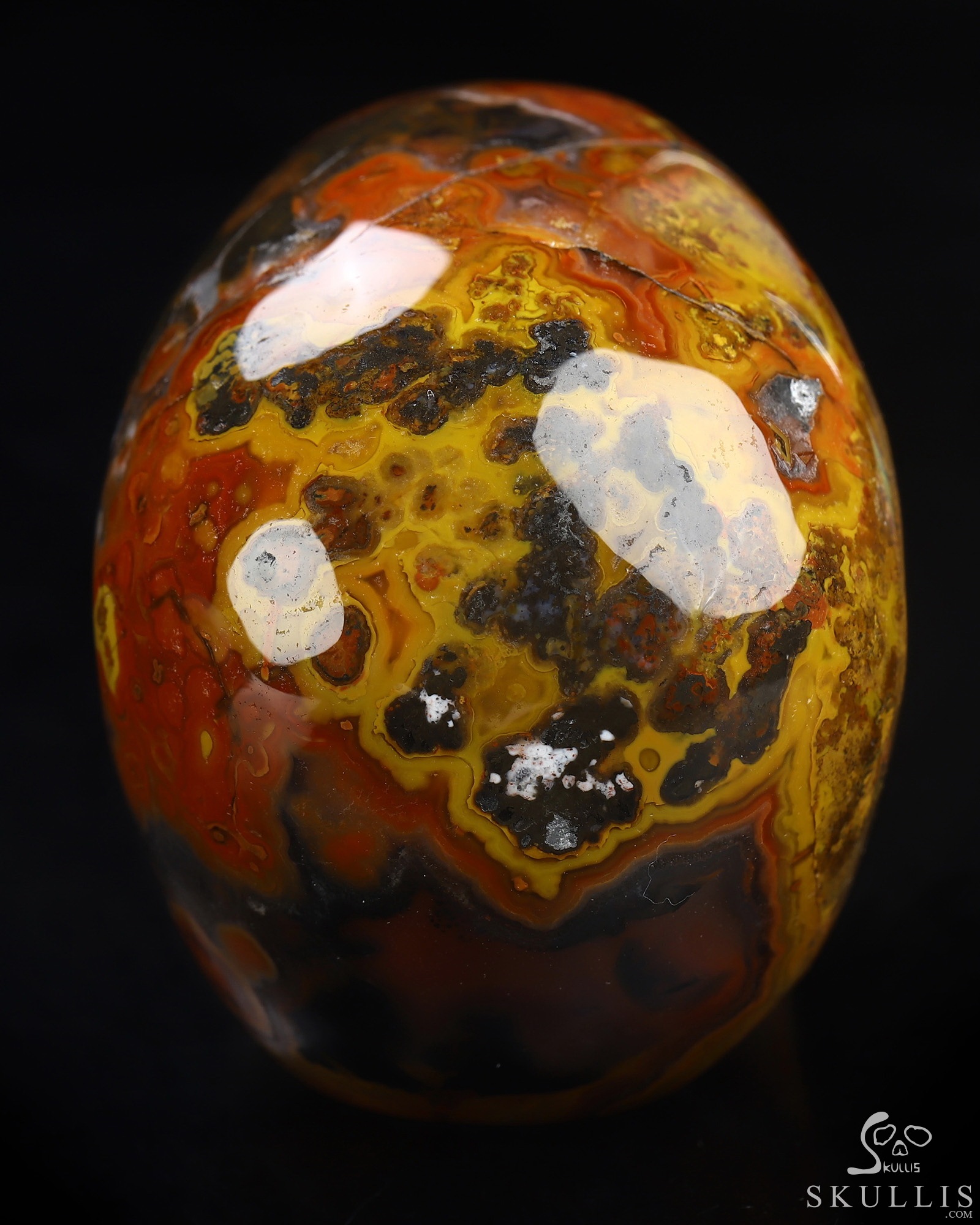 2.8" Empire Red Agate Hand Carved Crystal Skull, Super Realistic, Crystal Healing 2.8" Empire Red Agate Hand Carved Crystal Skull, Super Realistic, Crystal Healing