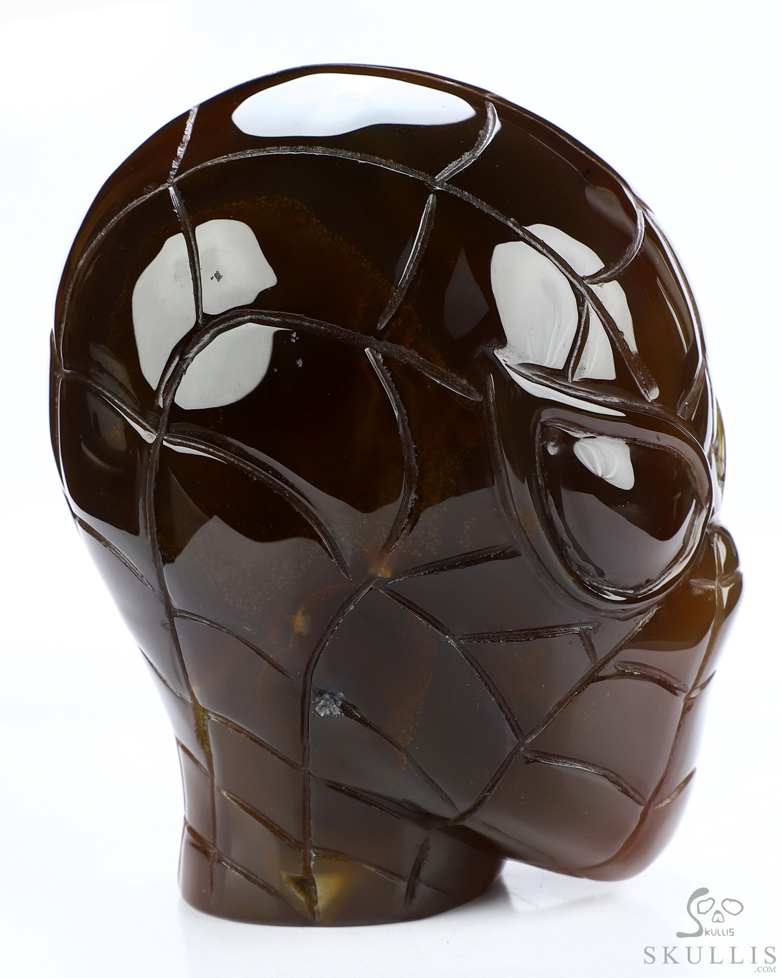 Spider Man - 5.0" Premium Brazilian Agate Hand Carved Crystal Fine Art Sculpture, Crystal Healing Spider Man - 5.0" Premium Brazilian Agate Hand Carved Crystal Fine Art Sculpture, Crystal Healing