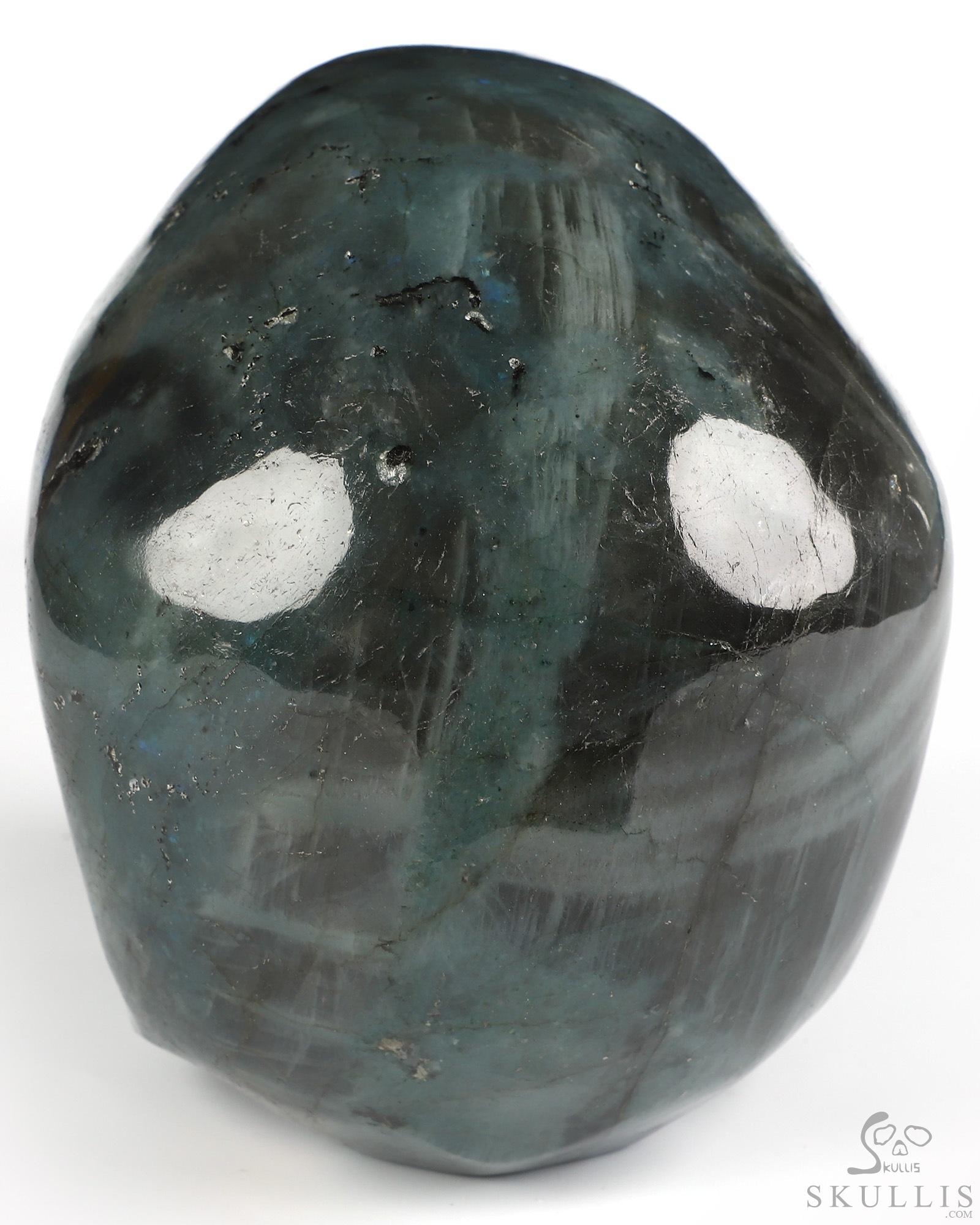 Lifesized 6.8" Labradorite Hand Carved Crystal Skull, Super Realistic, Crystal Healing Lifesized 6.8" Labradorite Hand Carved Crystal Skull, Super Realistic, Crystal Healing