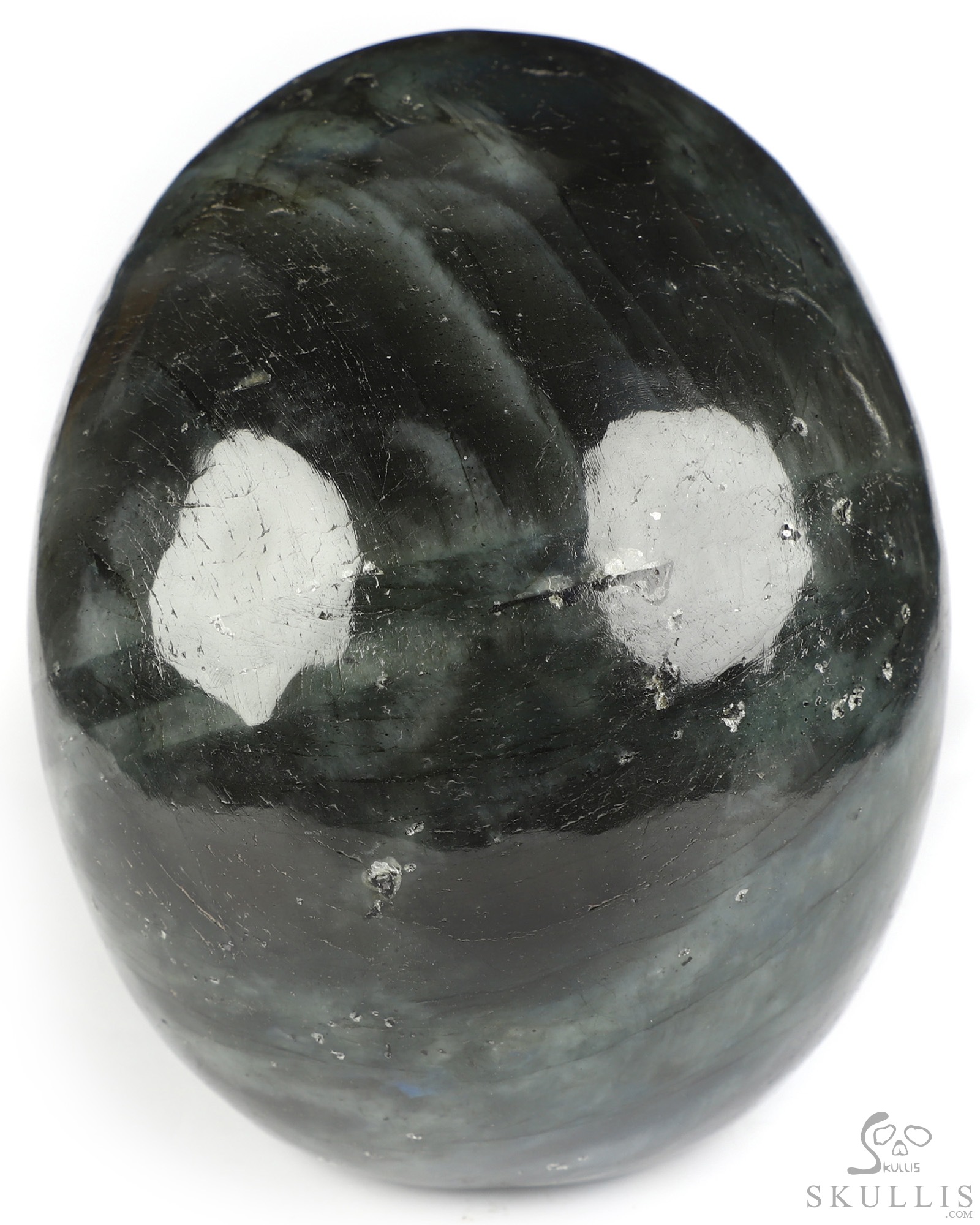 4.9" Labradorite Hand Carved Crystal Skull, Realistic, Crystal Healing 4.9" Labradorite Hand Carved Crystal Skull, Realistic, Crystal Healing