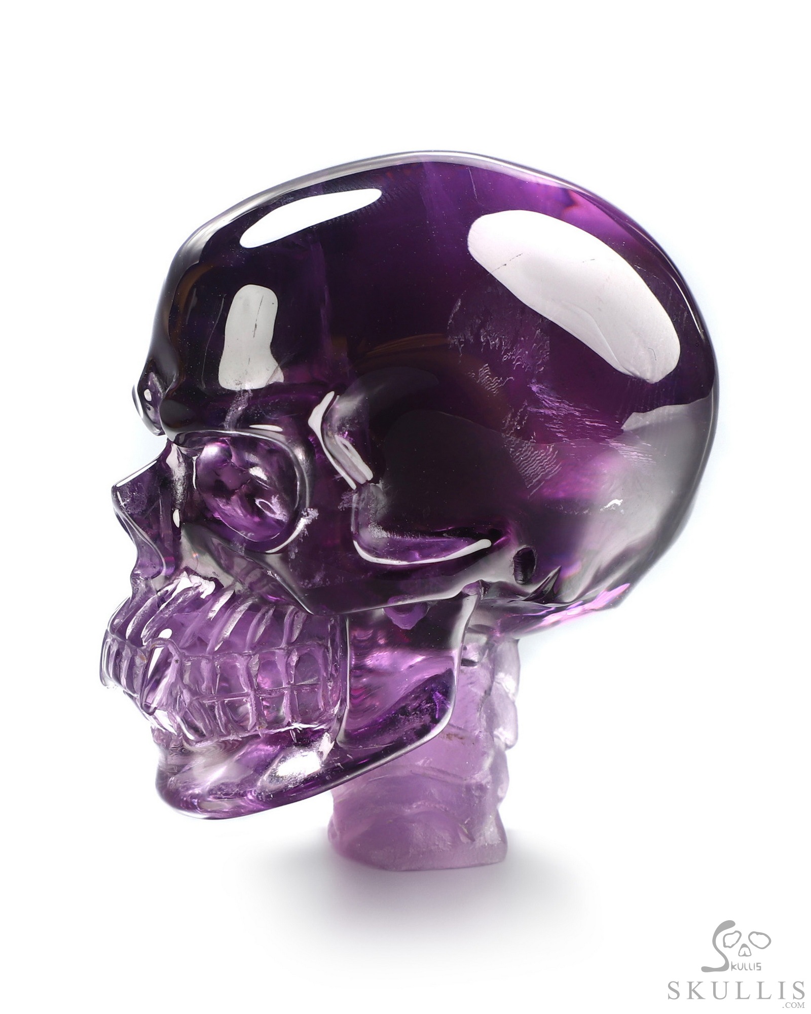 Aug 8, 2026 ACSAD (A Crystal Skull a Day) - The Eternal Count - 9.7" Carved Amethyst & Obsidian Crystal Skull Fine Art Sculpture, Crystal Healing Aug 8, 2026 ACSAD (A Crystal Skull a Day) - The Eternal Count - 9.7" Carved Amethyst & Obsidian Crystal Skull Fine Art Sculpture, Crystal Healing