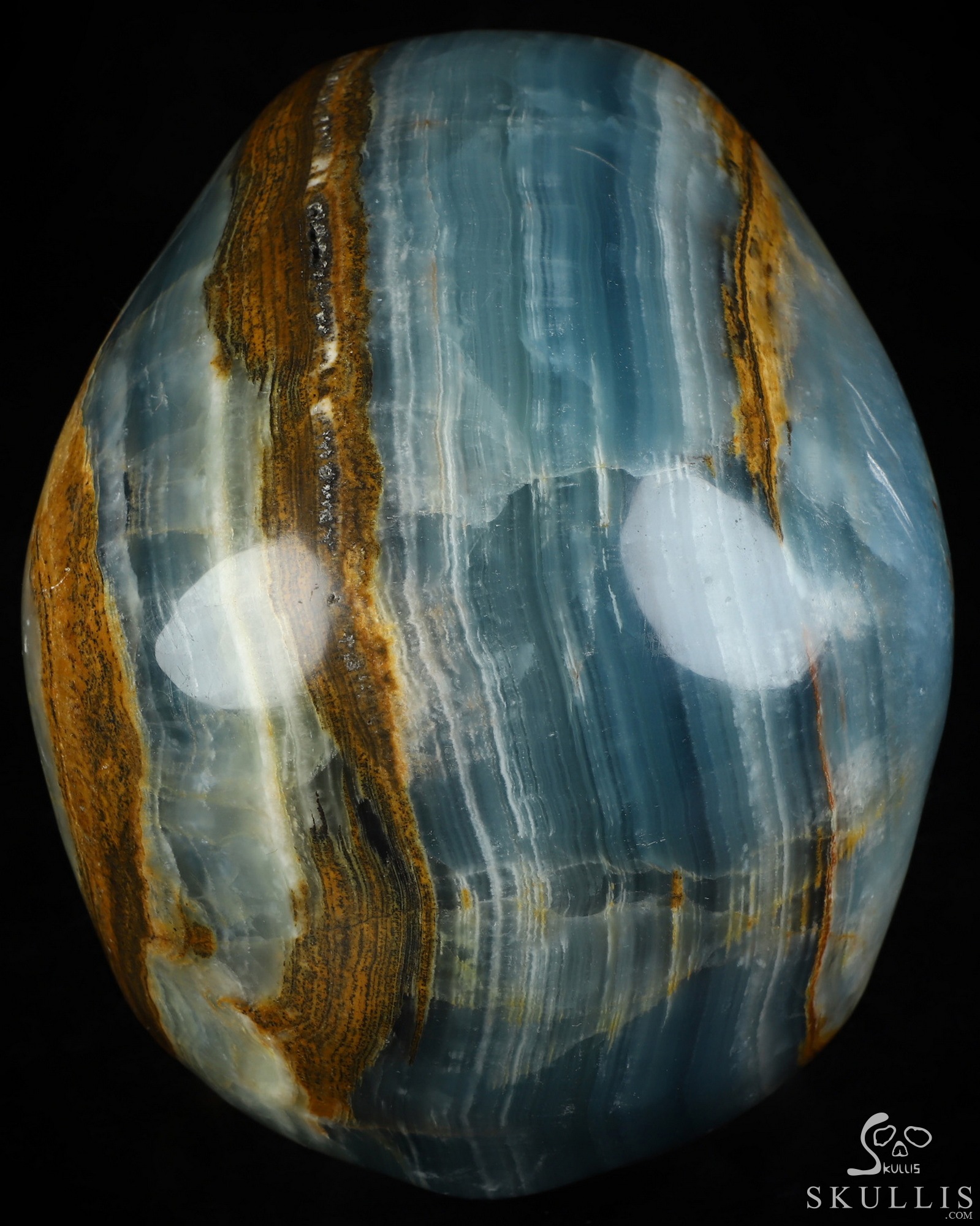 Aug 15, 2026 ACSAD (A Crystal Skull a Day) - The Coastal Meridian - Lifesized 7.5" Blue Onyx Hand Carved Crystal Skull, Super Realistic, Crystal Healing Aug 15, 2026 ACSAD (A Crystal Skull a Day) - The Coastal Meridian - Lifesized 7.5" Blue Onyx Hand Carved Crystal Skull, Super Realistic, Crystal Healing