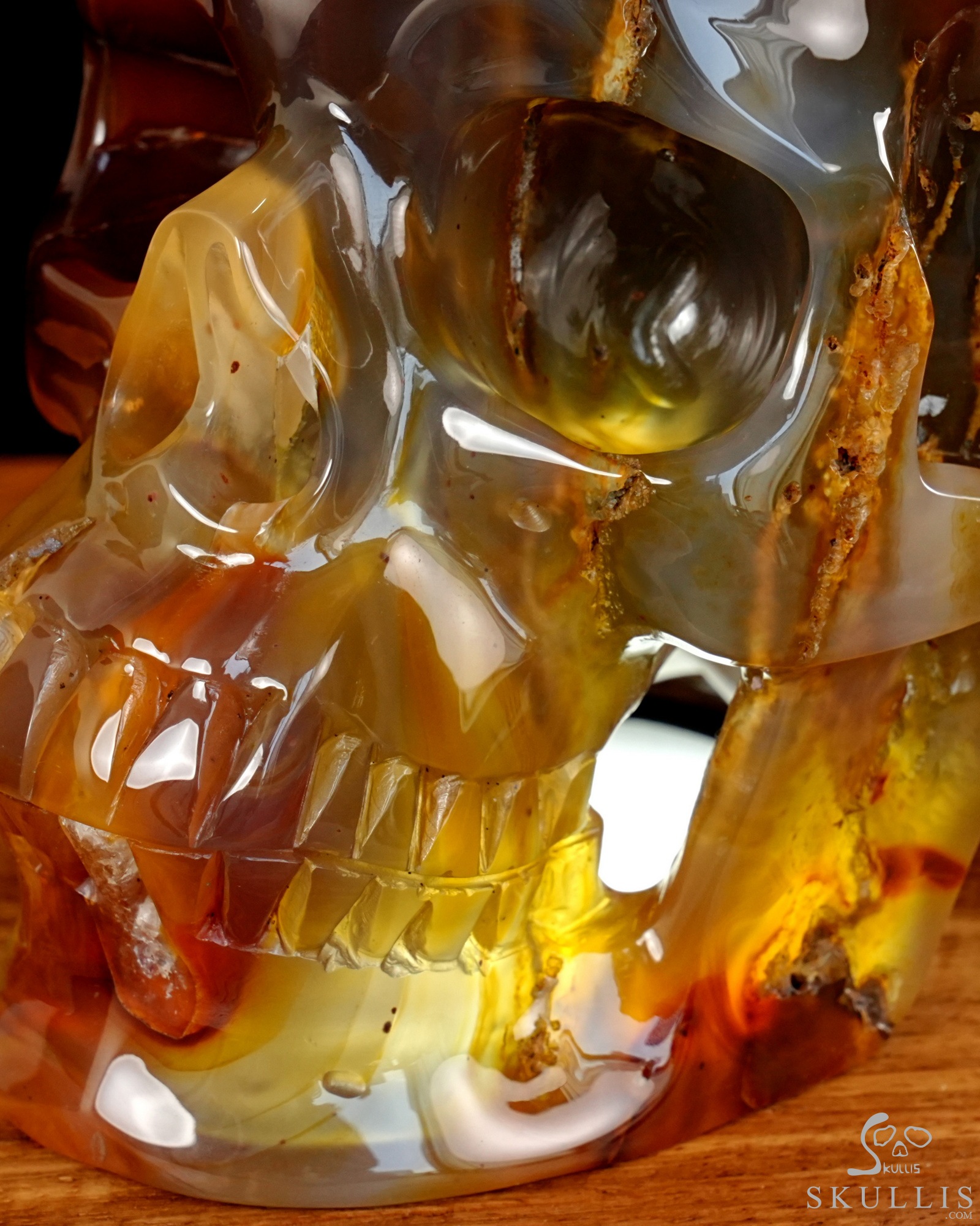 Aug 12, 2026 ACSAD (A Crystal Skull a Day) - Dragonsnake’s Vigil - 7.6" Carnelian Hand Carved Dragonsnake & Crystal Skull Sculpture, Crystal Healing Aug 12, 2026 ACSAD (A Crystal Skull a Day) - Dragonsnake’s Vigil - 7.6" Carnelian Hand Carved Dragonsnake & Crystal Skull Sculpture, Crystal Healing