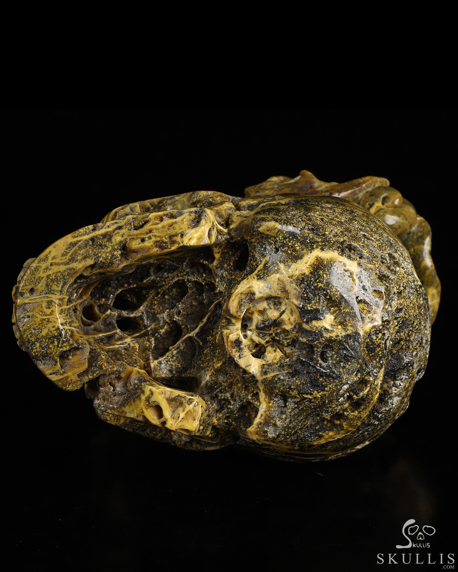 6.6" Ocean Jasper Hand Carved Crystal Skull Fine Art Sculpture, Crystal Healing 6.6" Ocean Jasper Hand Carved Crystal Skull Fine Art Sculpture, Crystal Healing